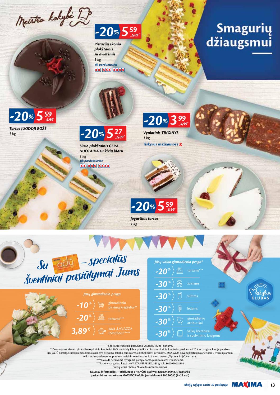 Maxima kaininis leidinys akcijos nuo 
  2020-06-02 iki 
  2020-06-08 | Leidinukas.lt puslapis 13