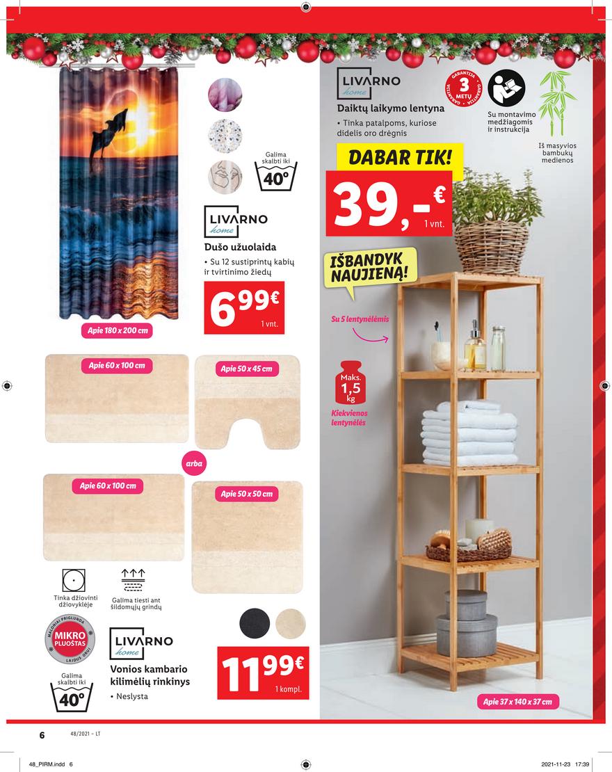 Ldil ne maisto leidinys akcijos nuo 
  2021-11-29 iki 
  2021-12-05 | Leidinukas.lt puslapis 6