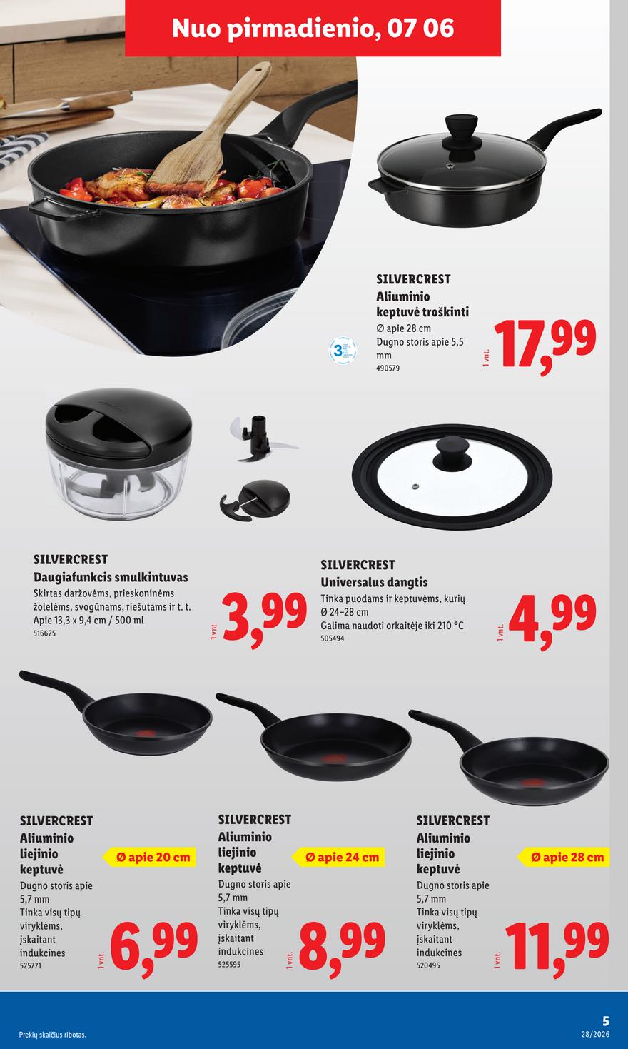 Lidl leidinys akcijos nuo 
  2026-07-06 iki 
  2026-07-12 | Leidinukas.lt puslapis 5