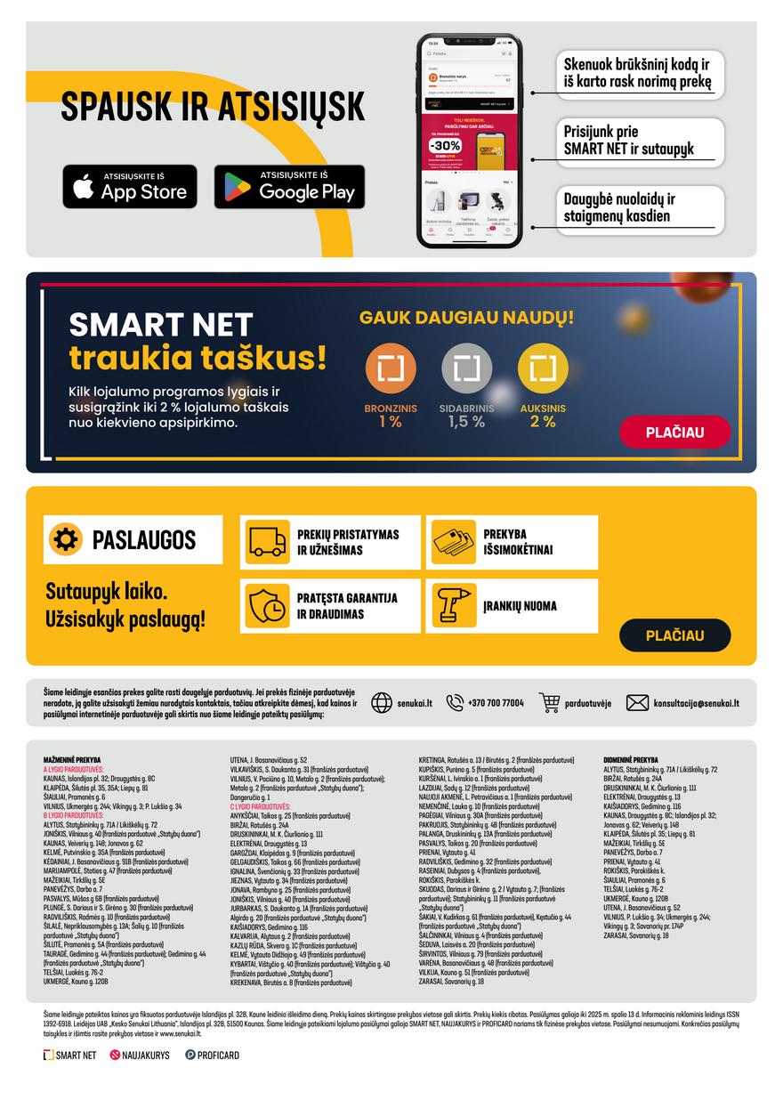 Senukai leidinys akcijos nuo 
  2025-09-10 iki 
  2025-10-13 | Leidinukas.lt puslapis 36
