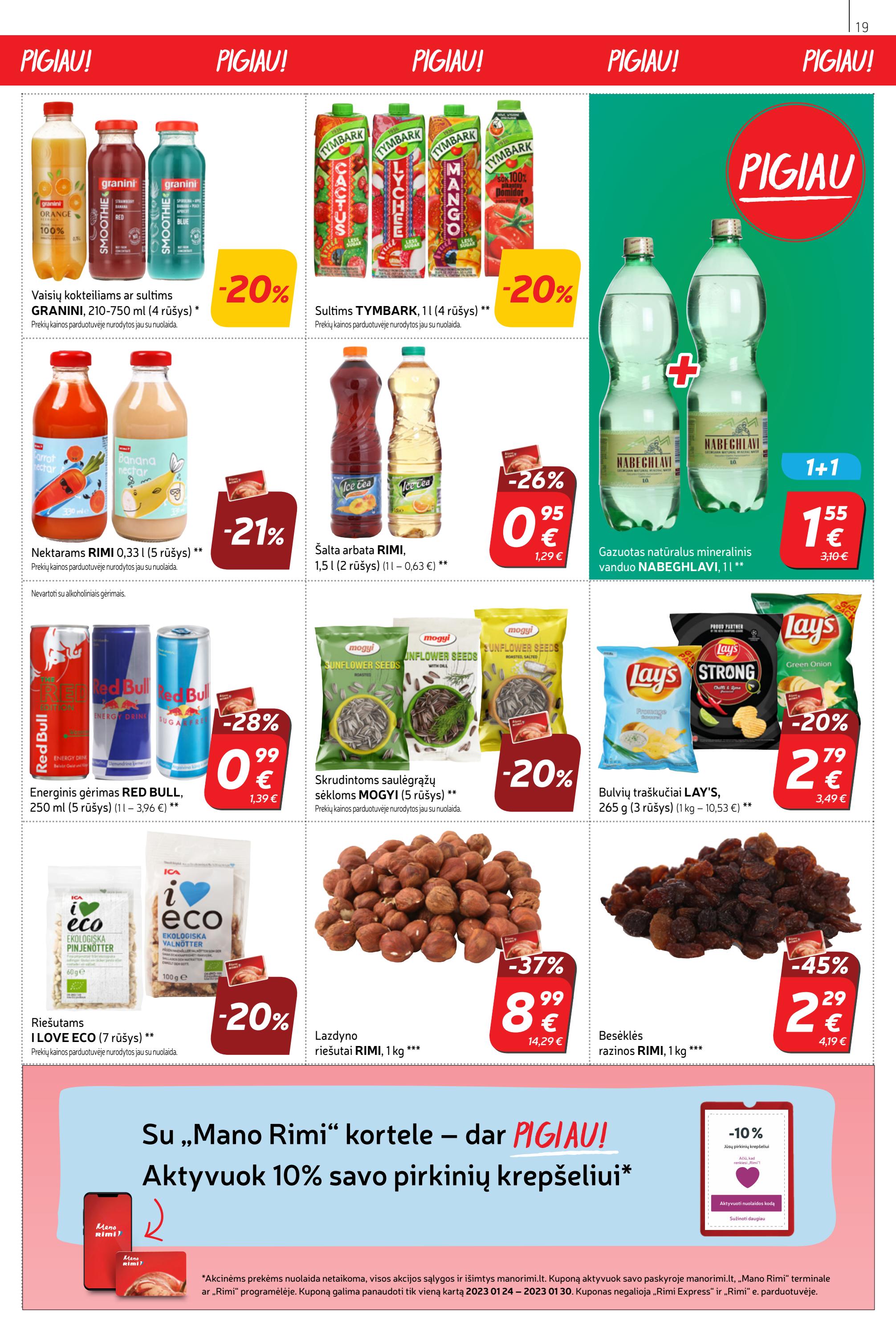 Rimi savaitinis leidinys akcijos nuo 
  2023-01-24 iki 
  2023-01-30 | Leidinukas.lt puslapis 19