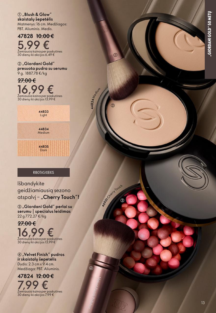Oriflame katalogas akcijos nuo 
  2026-02-18 iki 
  2026-03-10 | Leidinukas.lt puslapis 13