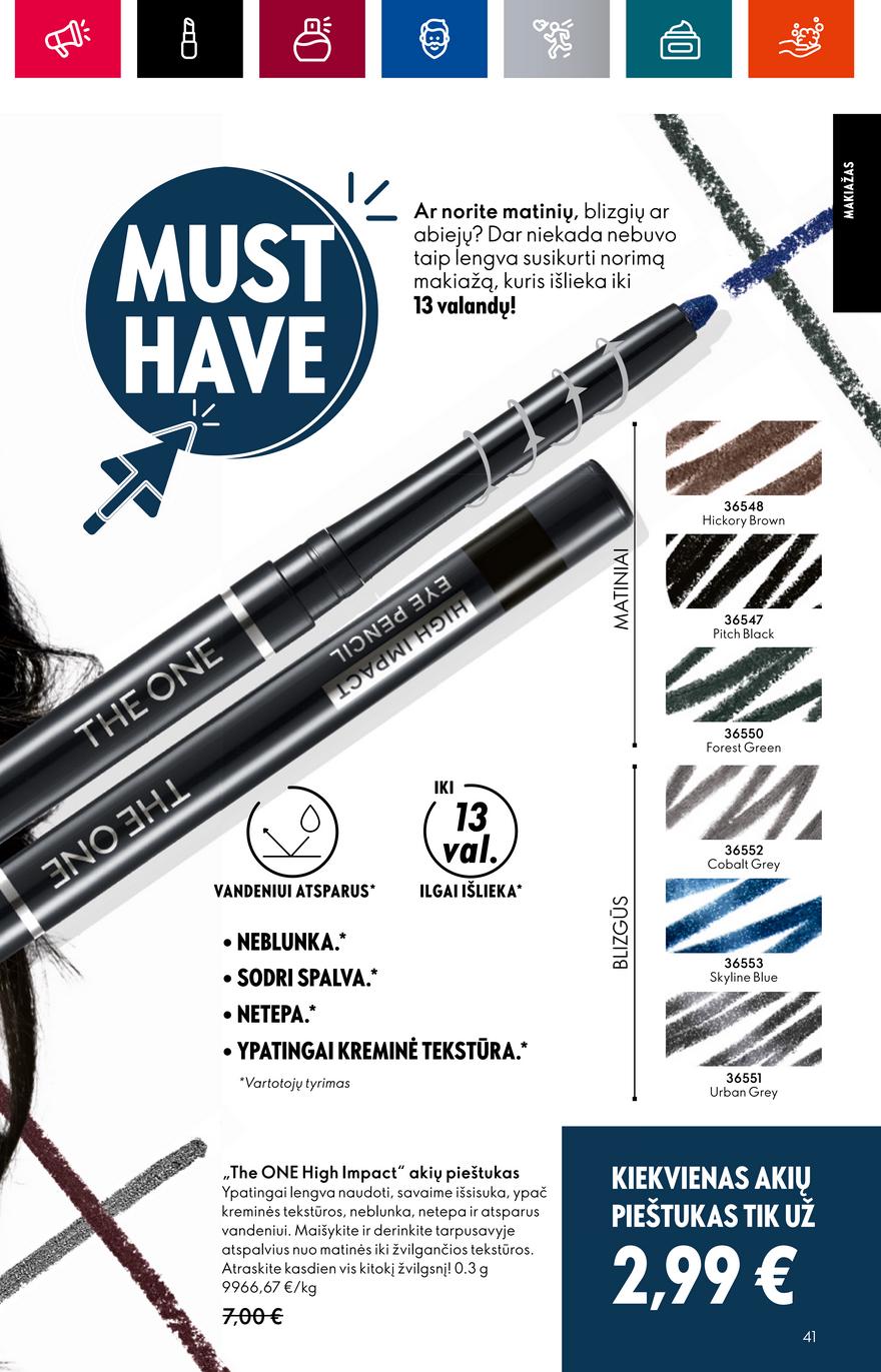 Oriflame katalogas akcijos nuo 
  2023-06-28 iki 
  2023-07-18 | Leidinukas.lt puslapis 41