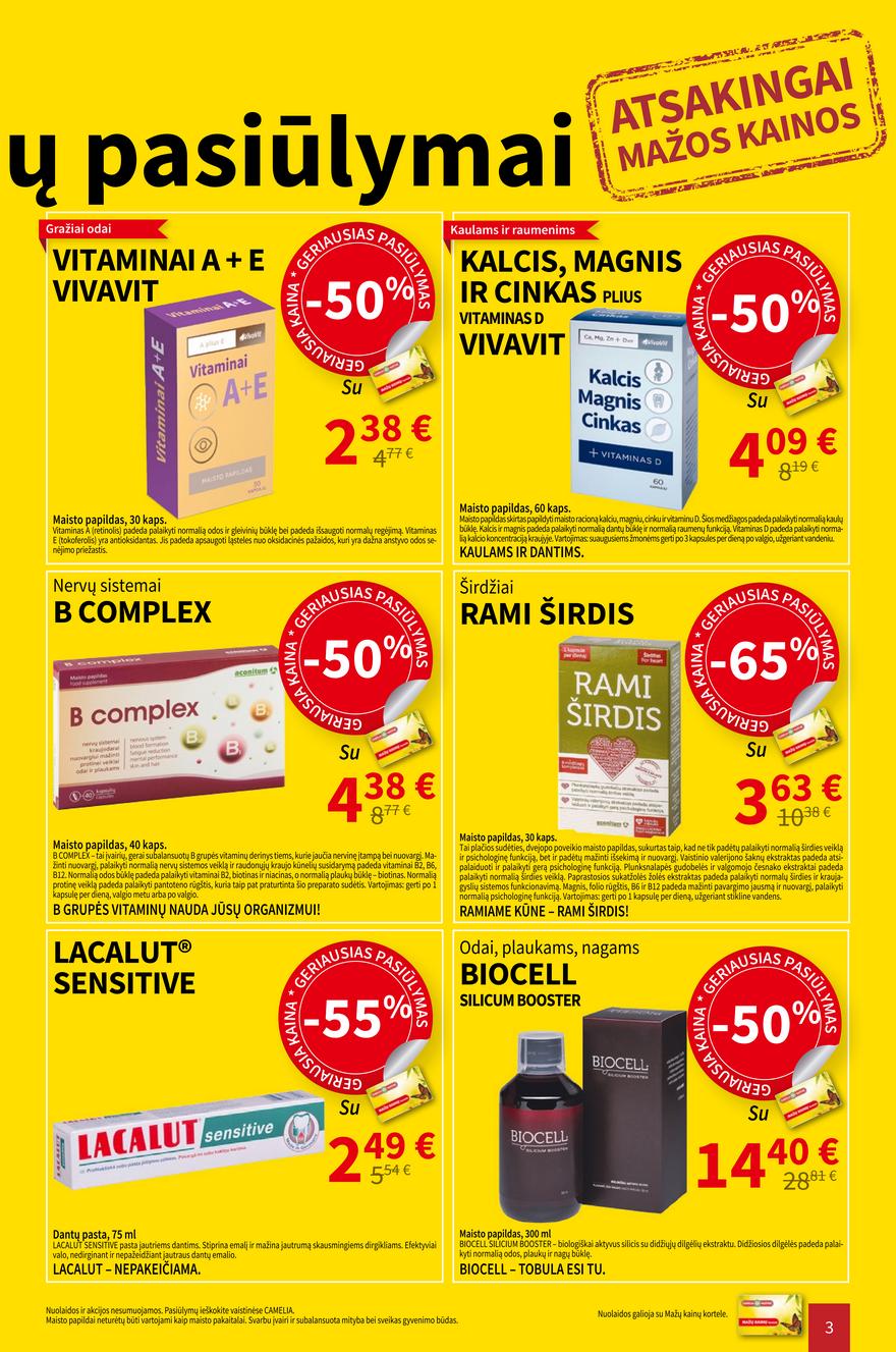 Camelia gegužės leidinys akcijos nuo 
  2022-05-01 iki 
  2022-05-31 | Leidinukas.lt puslapis 3