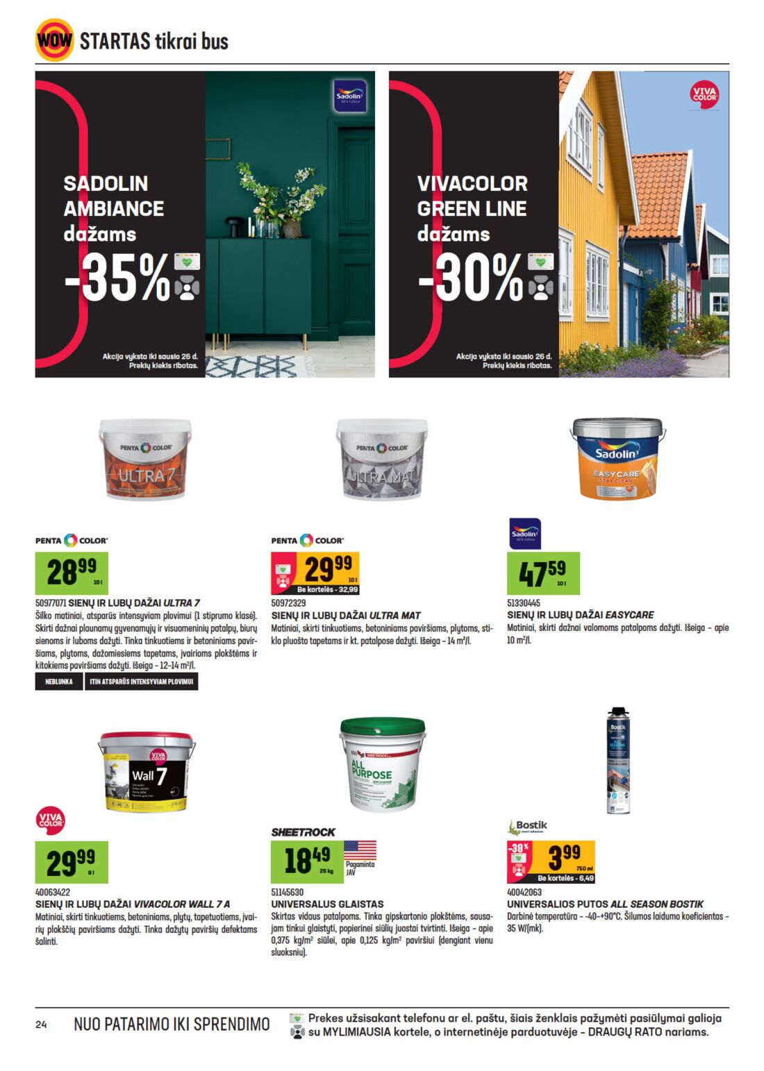 Senukai reklaminis leidinys akcijos nuo 
  2021-01-07 iki 
  2021-01-25 | Leidinukas.lt puslapis 24