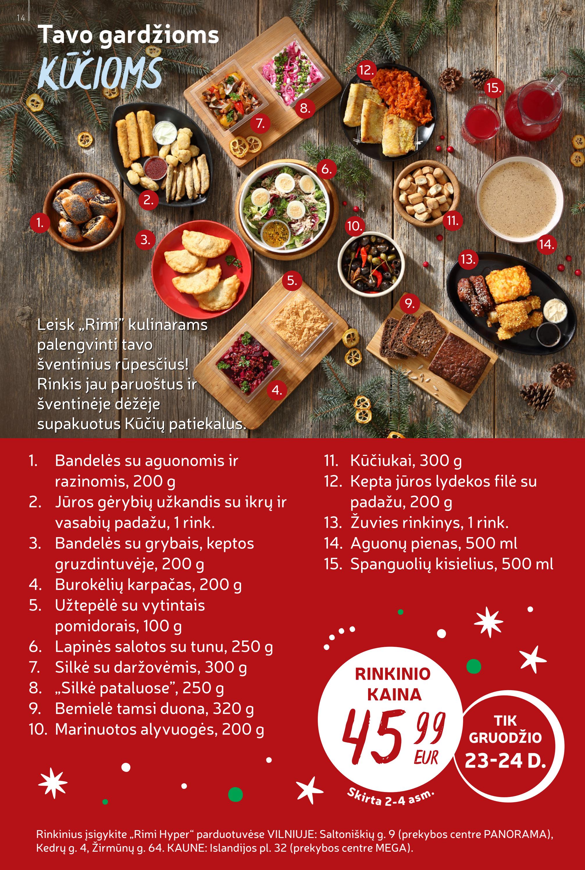 Rimi savaitinis leidinys akcijos nuo 
  2022-12-20 iki 
  2022-12-26 | Leidinukas.lt puslapis 14