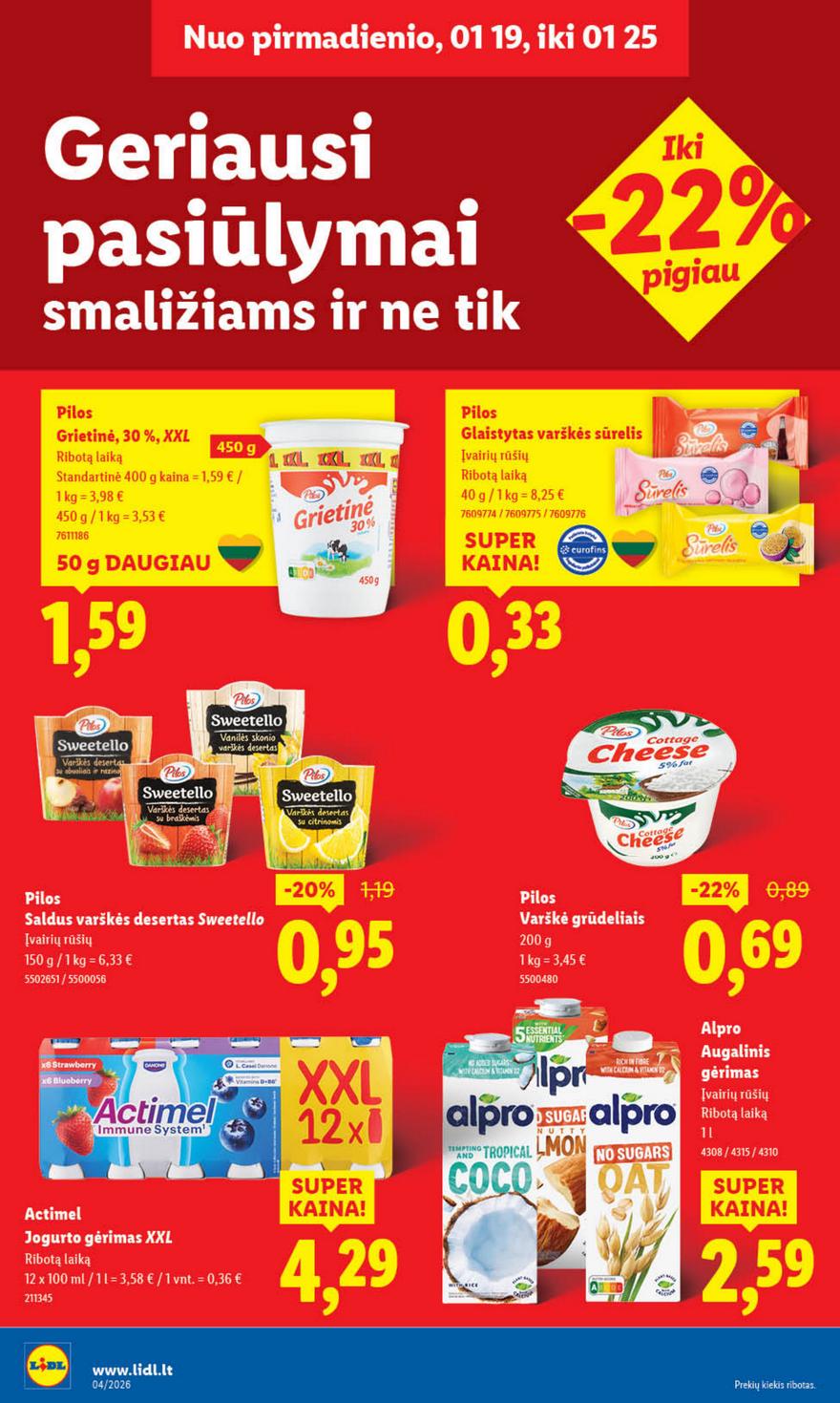 Lidl naujas leidinys akcijos nuo 
  2026-01-19 iki 
  2026-01-25 | Leidinukas.lt puslapis 24