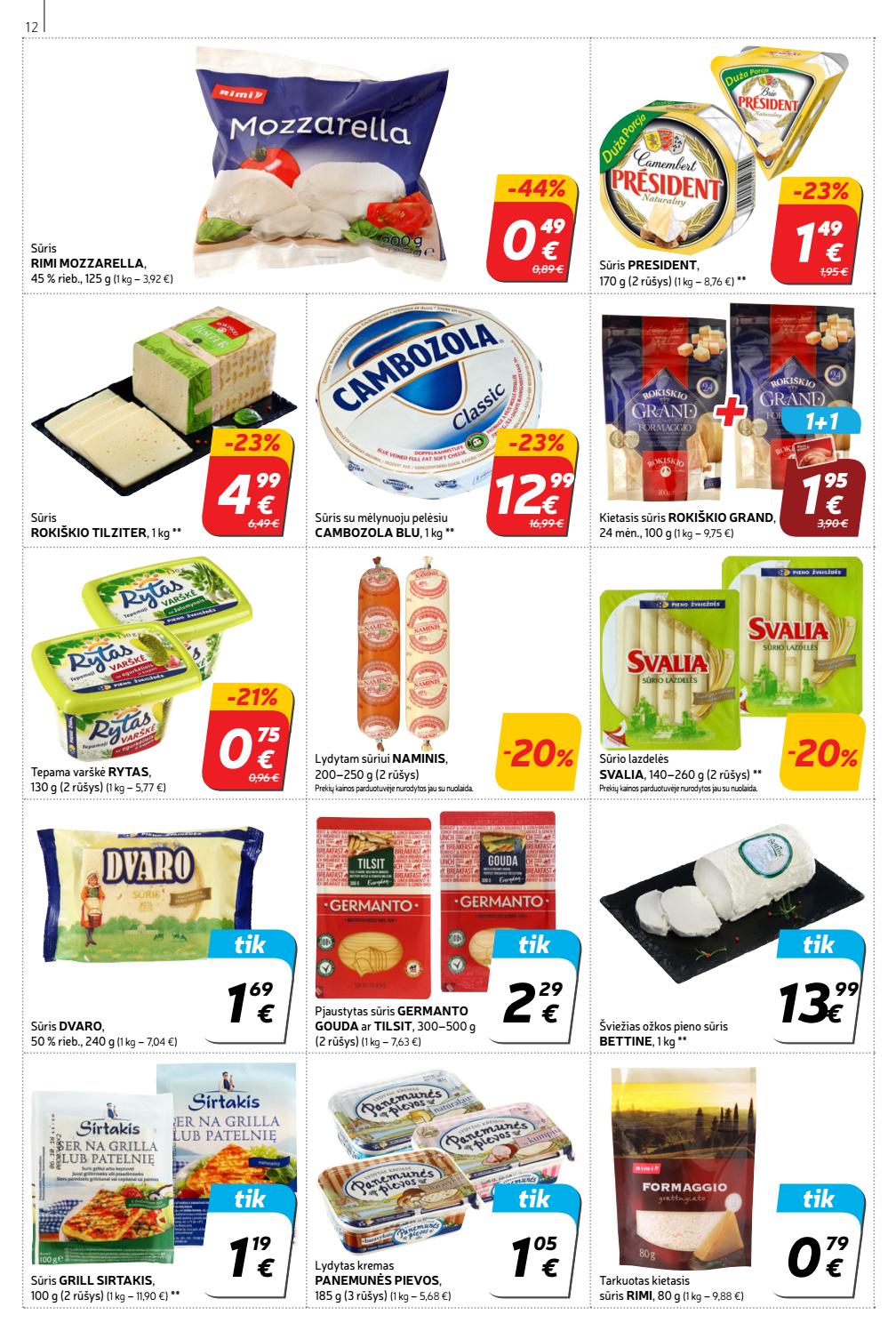 Rimi savaitinis leidinys akcijos nuo 
  2019-09-10 iki 
  2019-09-16 | Leidinukas.lt puslapis 12