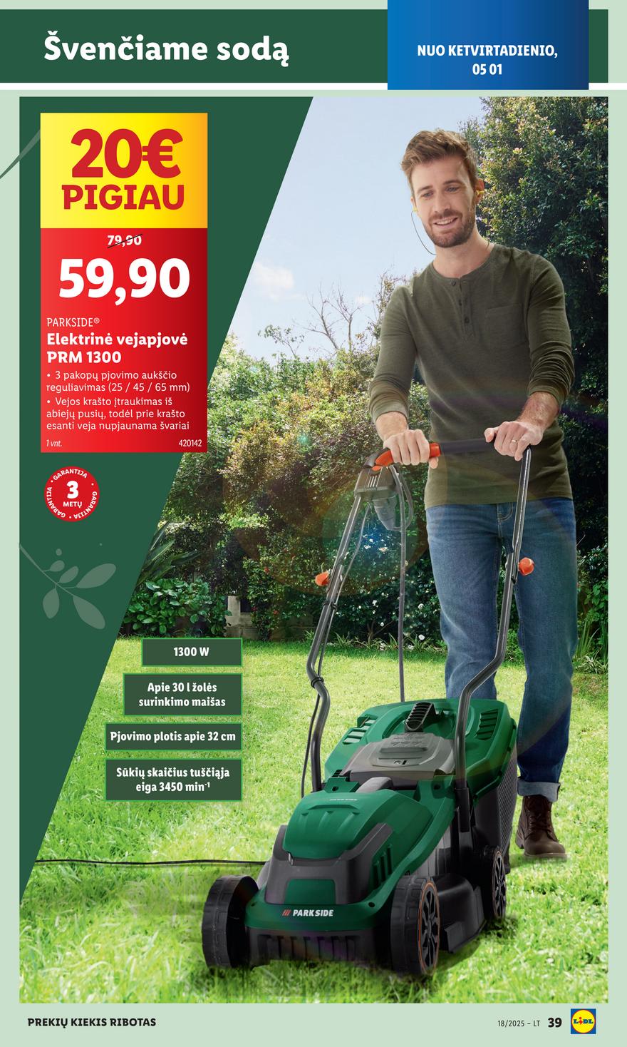 Lidl leidinys akcijos nuo 
  2025-04-28 iki 
  2025-05-04 | Leidinukas.lt puslapis 39