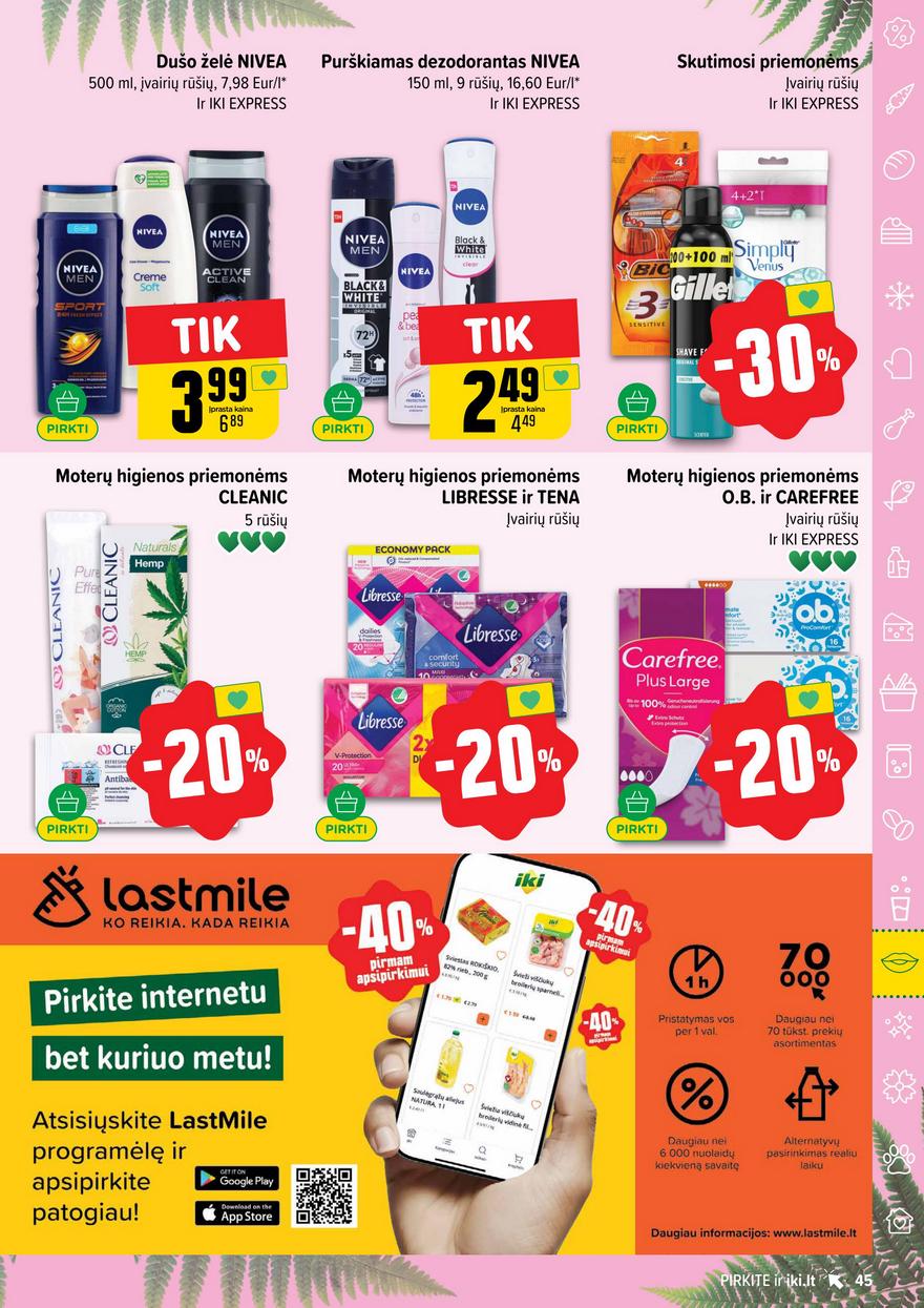 Iki leidinys 26 akcijos nuo 
  2025-06-23 iki 
  2025-06-29 | Leidinukas.lt puslapis 45