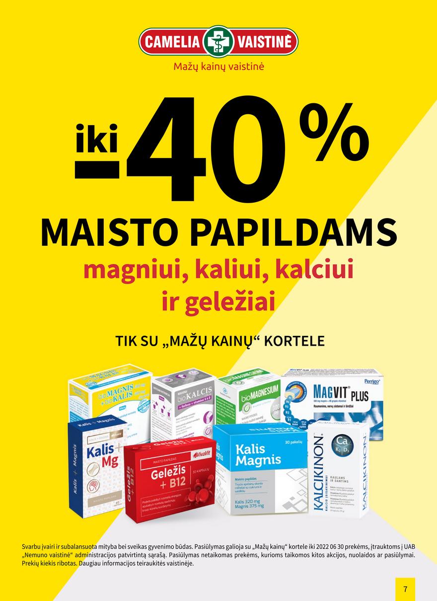Camelia birželio leidinys akcijos nuo
2022-06-01 iki
2022-06-30 | Leidinukas.lt puslapis 7
