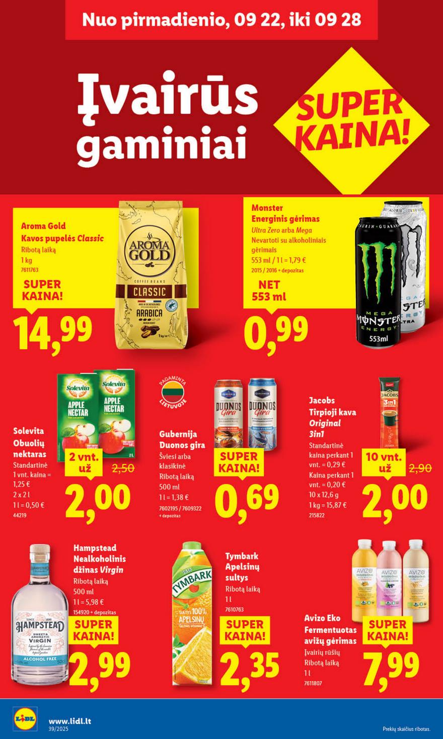 Lidl leidinys naujas akcijos nuo 
  2025-09-22 iki 
  2025-09-28 | Leidinukas.lt puslapis 30