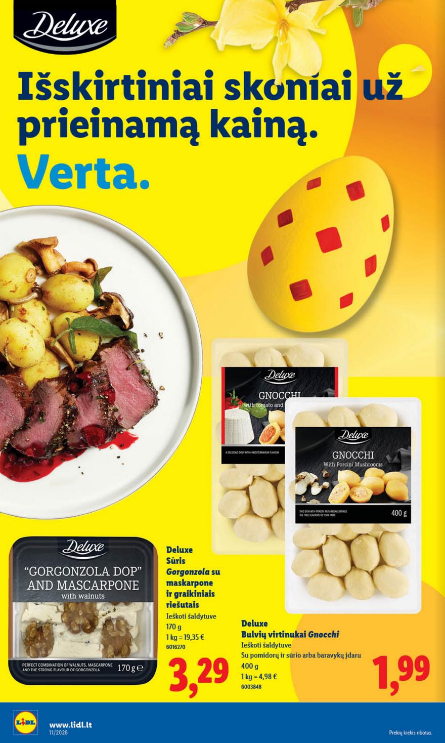 Lidl leidinys naujas akcijos nuo 
  2026-03-09 iki 
  2026-03-15 | Leidinukas.lt puslapis 12