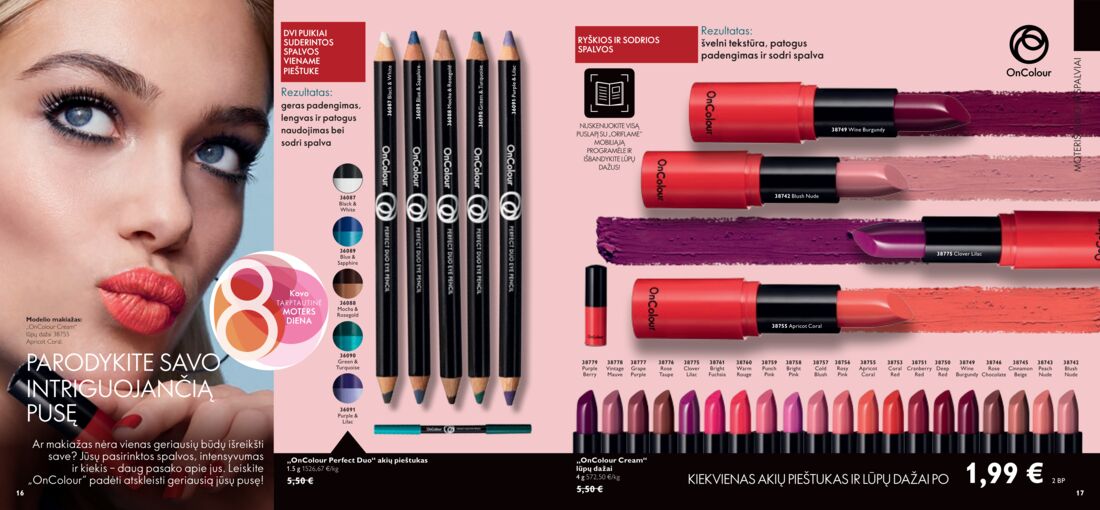 Oriflame katalogas akcijos nuo 
  2020-03-01 iki 
  2020-03-31 | Leidinukas.lt puslapis 9