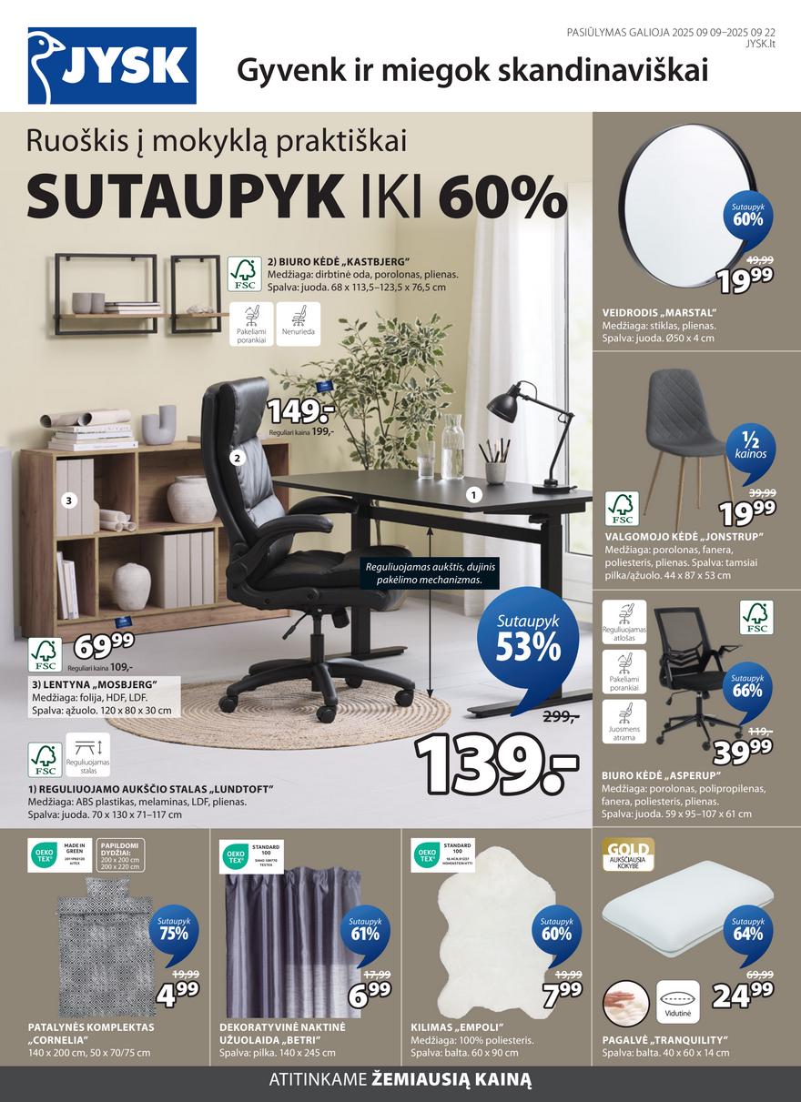 Jysk leidinys akcijos nuo 
  2025-09-09 iki 
  2025-09-22 | Leidinukas.lt puslapis 1