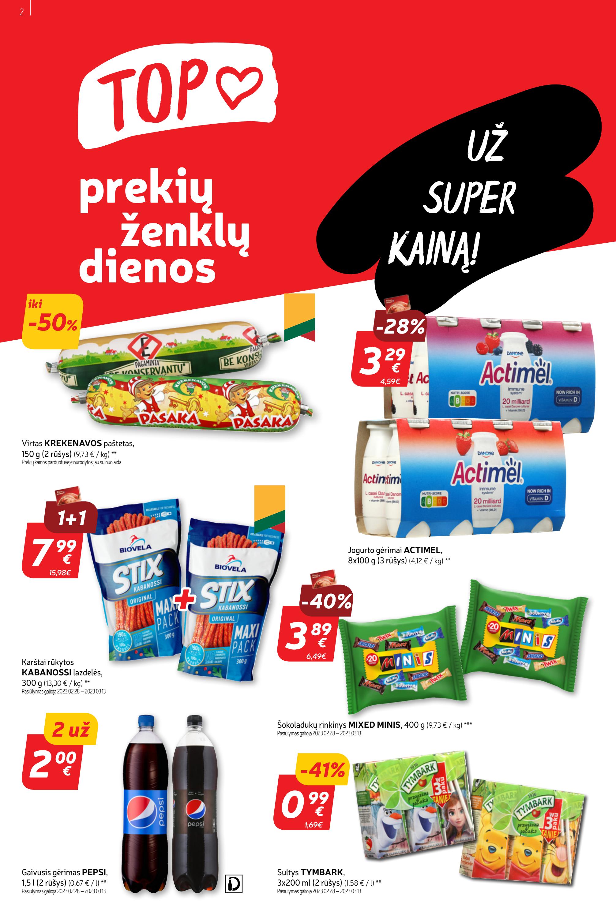 Rimi savaitinis leidinys akcijos nuo 
  2023-02-28 iki 
  2023-03-06 | Leidinukas.lt puslapis 2
