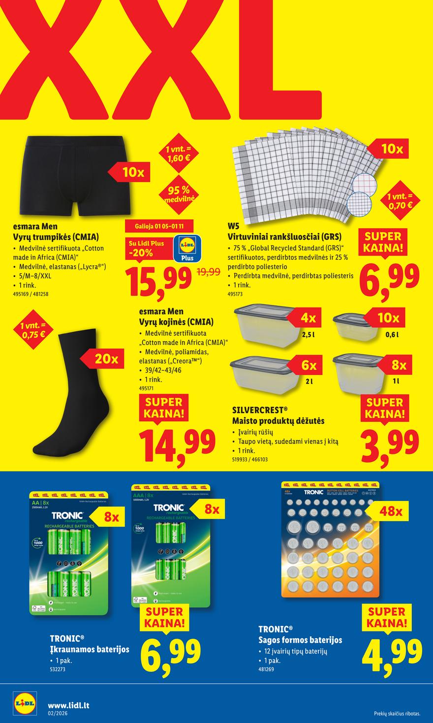 Lidl leidinys akcijos nuo 
  2026-01-05 iki 
  2026-01-11 | Leidinukas.lt puslapis 10