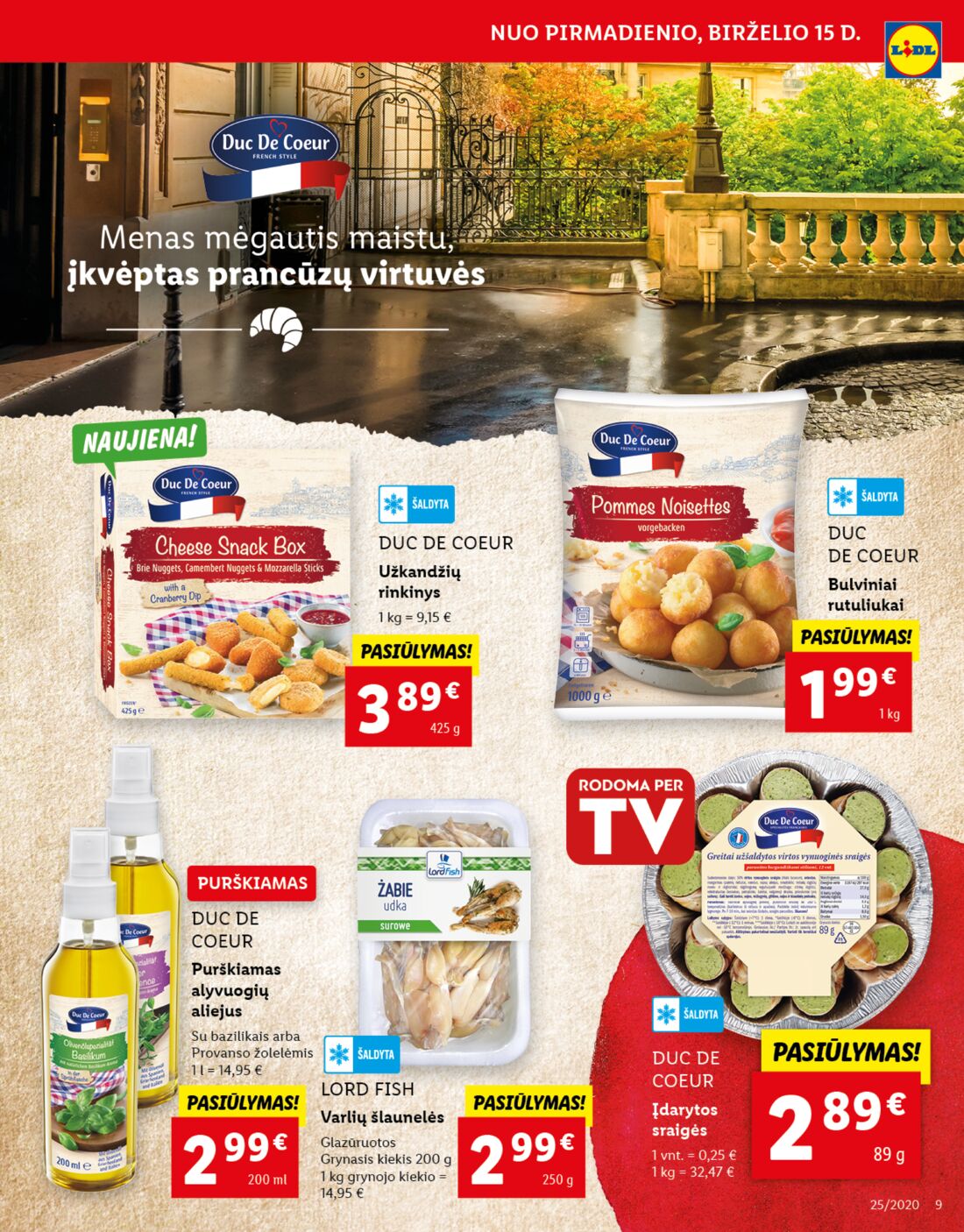 Lidl savaitinis leidinys akcijos nuo 
  2020-06-15 iki 
  2020-06-21 | Leidinukas.lt puslapis 9