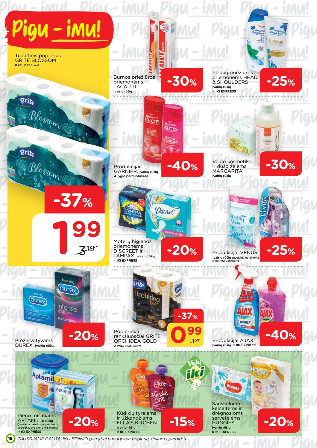 Iki savaitinis leidinys akcijos nuo 
  2019-08-12 iki 
  2019-08-18 | Leidinukas.lt puslapis 18