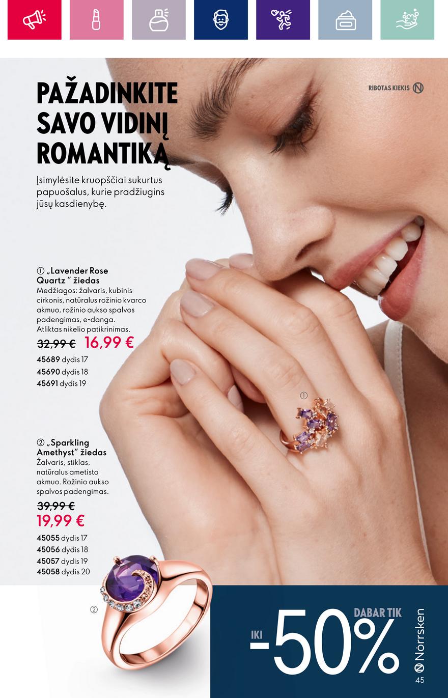Oriflame katalogas akcijos nuo 
  2023-08-23 iki 
  2023-09-12 | Leidinukas.lt puslapis 45