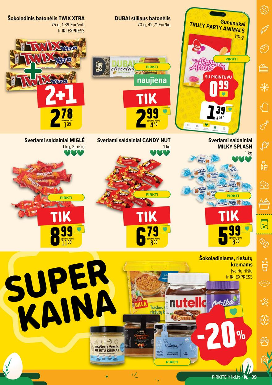 Iki leidinys 14 akcijos nuo 
  2025-03-31 iki 
  2025-04-06 | Leidinukas.lt puslapis 39