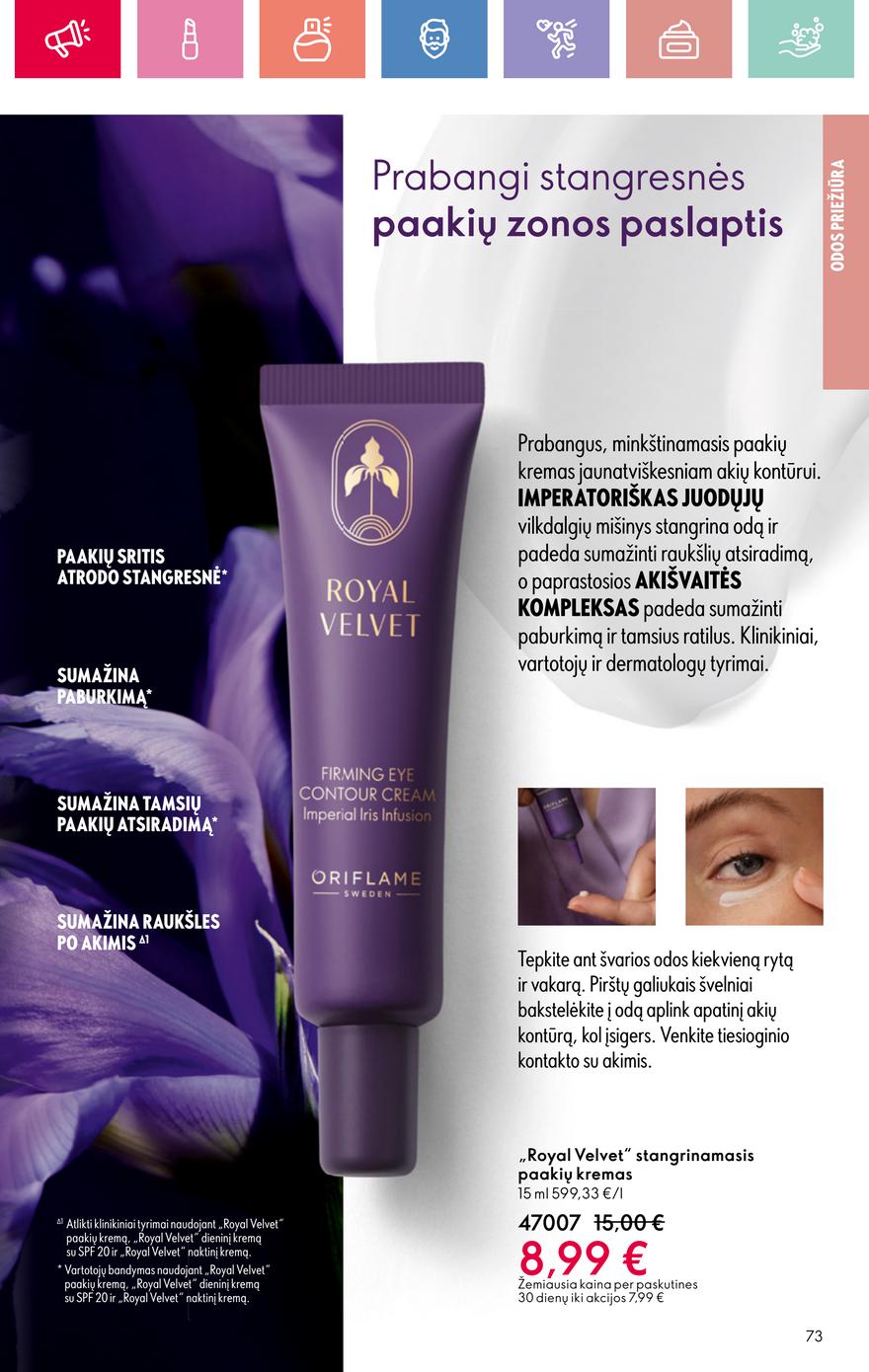 Oriflame katalogas akcijos nuo 
  2025-05-11 iki 
  2025-05-31 | Leidinukas.lt puslapis 73