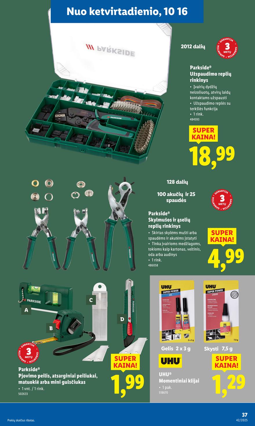 Lidl leidinys akcijos nuo 
  2025-10-13 iki 
  2025-10-19 | Leidinukas.lt puslapis 37