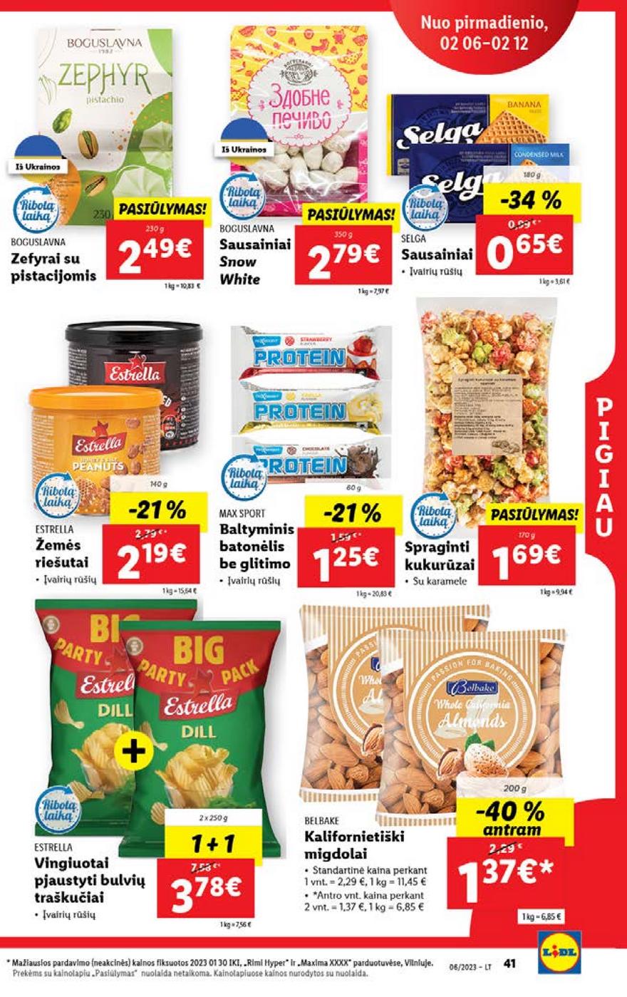 Lidl pasiūlymai akcijos nuo 
  2023-02-06 iki 
  2023-02-12 | Leidinukas.lt puslapis 41