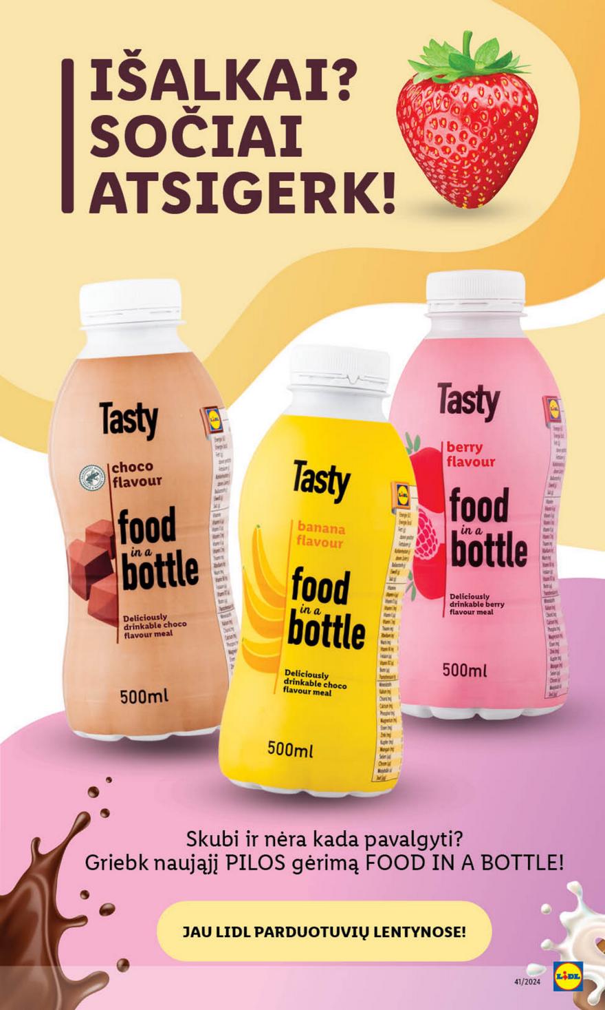 Lidl savaitinis leidinys akcijos nuo
2024-10-07 iki
2024-10-13 | Leidinukas.lt puslapis 26