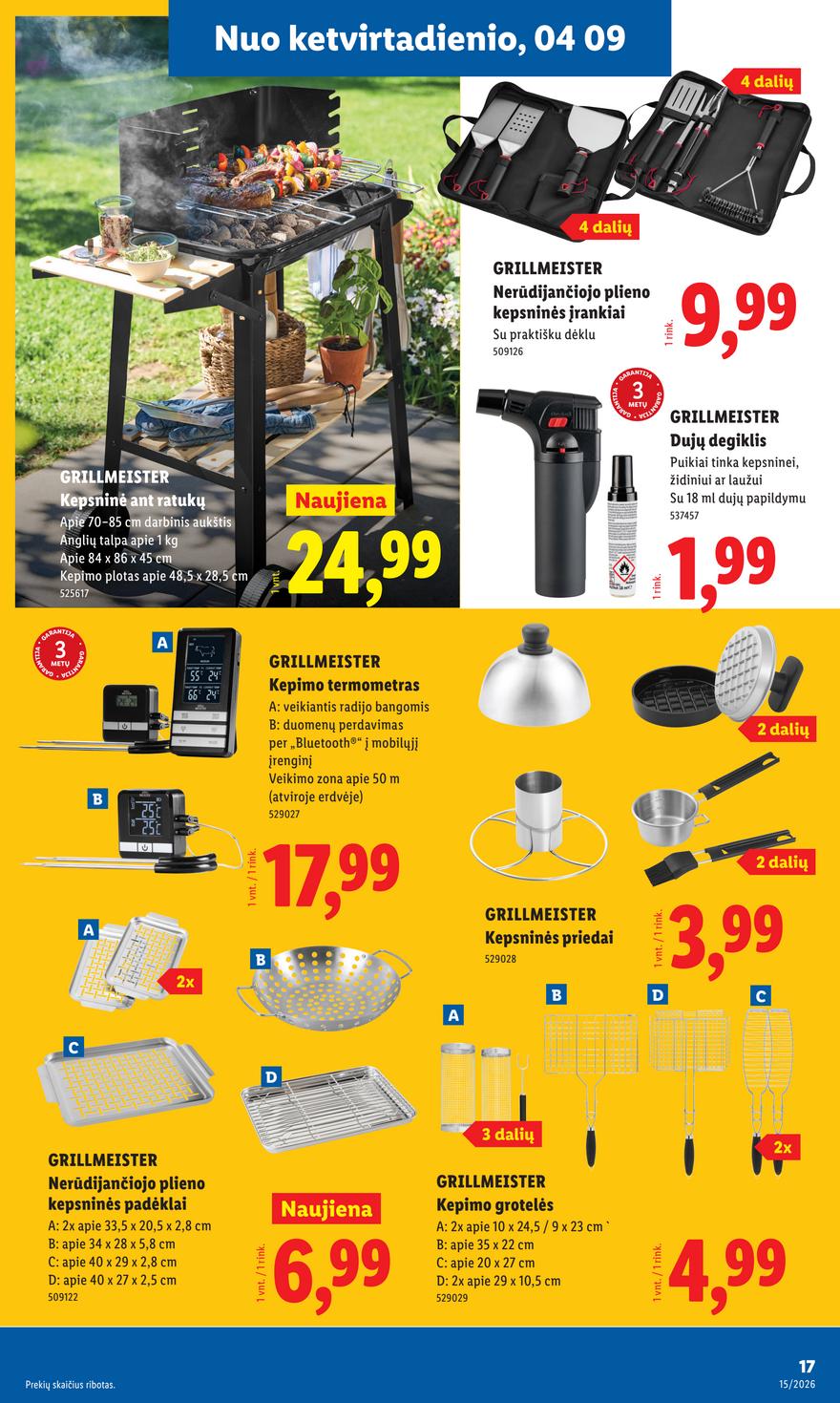 Lidl leidinys akcijos nuo 
  2026-04-06 iki 
  2026-04-12 | Leidinukas.lt puslapis 17