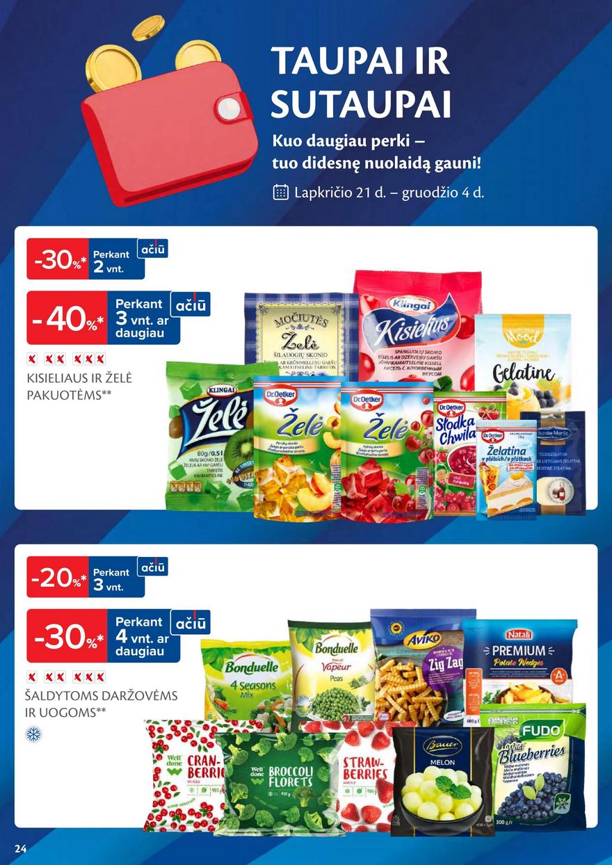 Maxima kaininis leidinys akcijos nuo 
  2023-11-21 iki 
  2023-11-27 | Leidinukas.lt puslapis 24