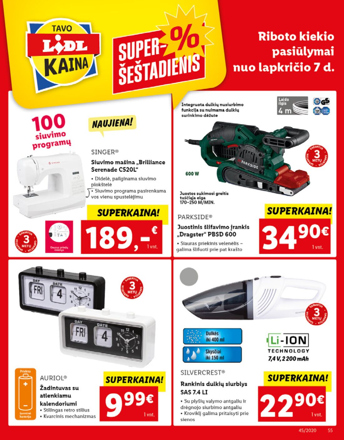 Lidl savaitinis leidinys akcijos nuo 
  2020-11-02 iki 
  2020-11-08 | Leidinukas.lt puslapis 55