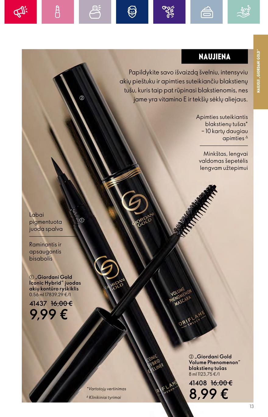 Oriflame katalogas akcijos nuo 
  2023-09-13 iki 
  2023-10-03 | Leidinukas.lt puslapis 13