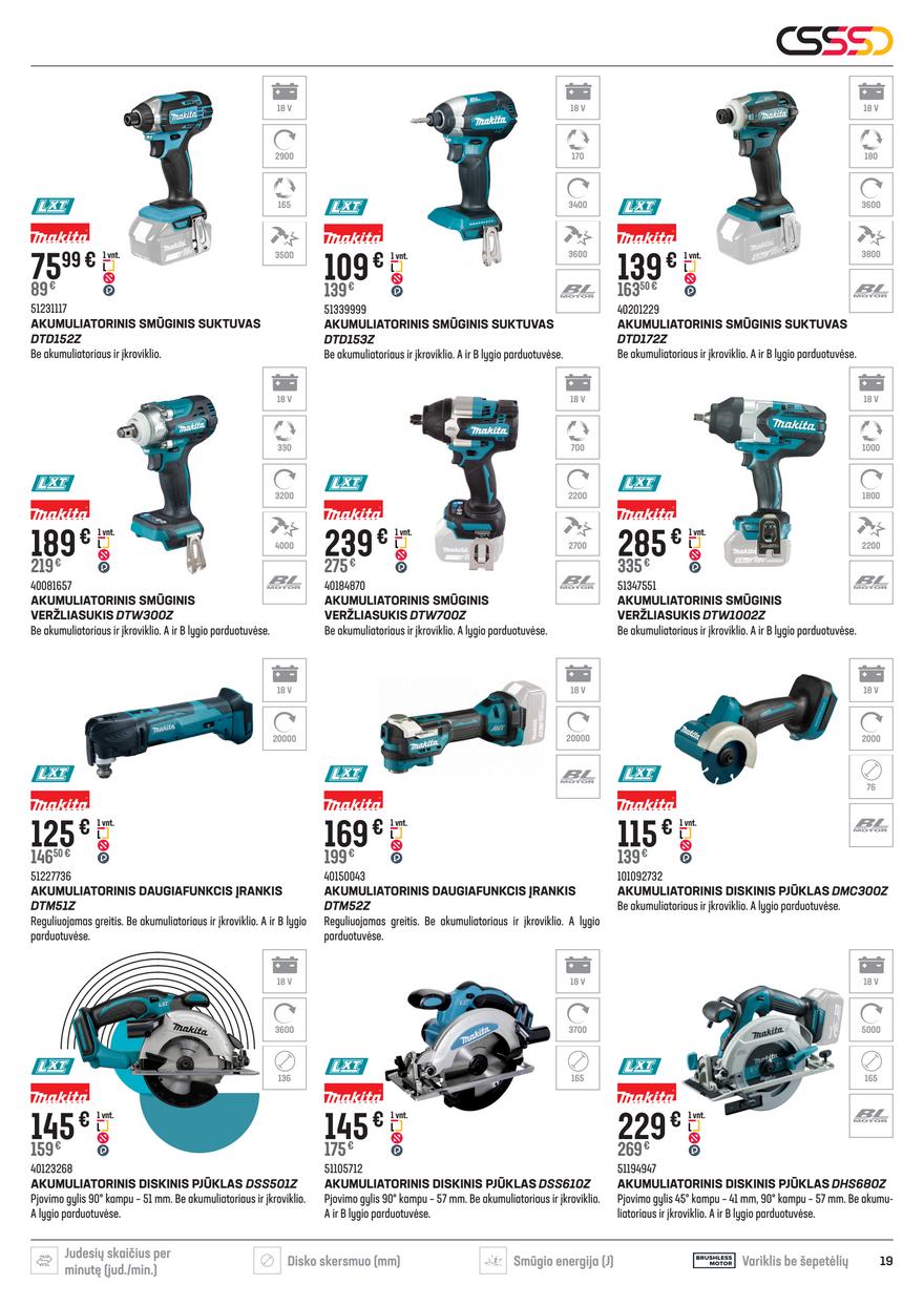 Senukai leidinys akcijos nuo 
  2025-04-09 iki 
  2025-04-19 | Leidinukas.lt puslapis 19
