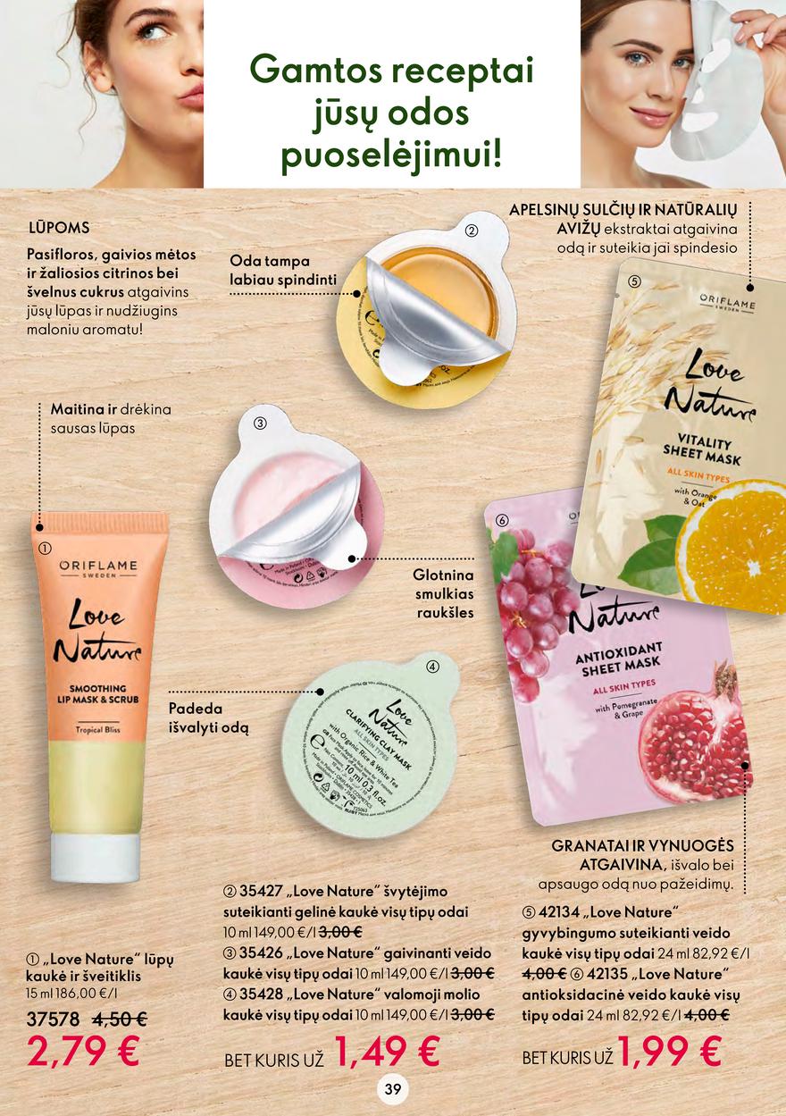 Oriflame katalogas akcijos nuo 
  2022-08-24 iki 
  2022-09-13 | Leidinukas.lt puslapis 39