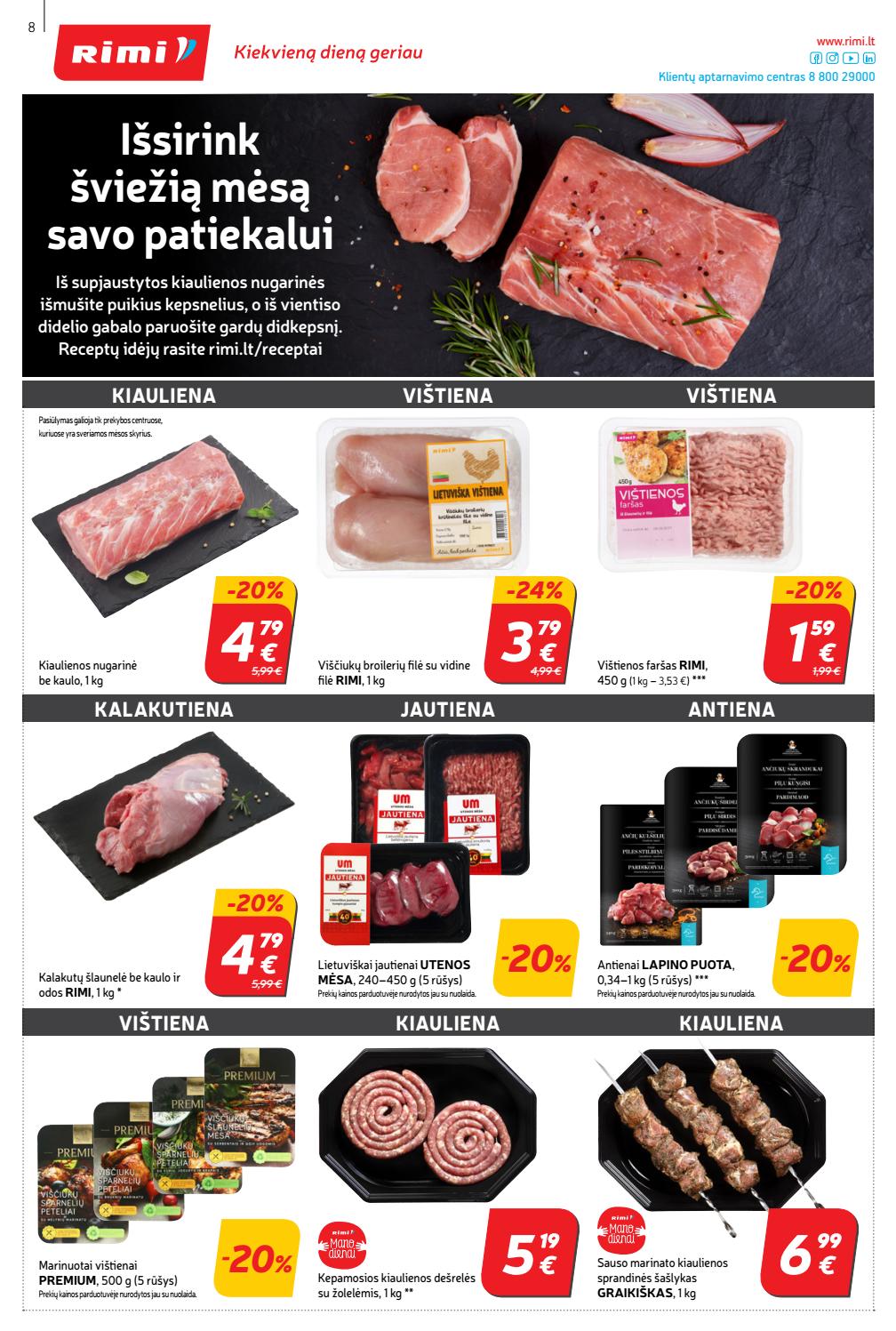 Rimi savaitinis leidinys akcijos nuo 
  2020-03-10 iki 
  2020-03-16 | Leidinukas.lt puslapis 8