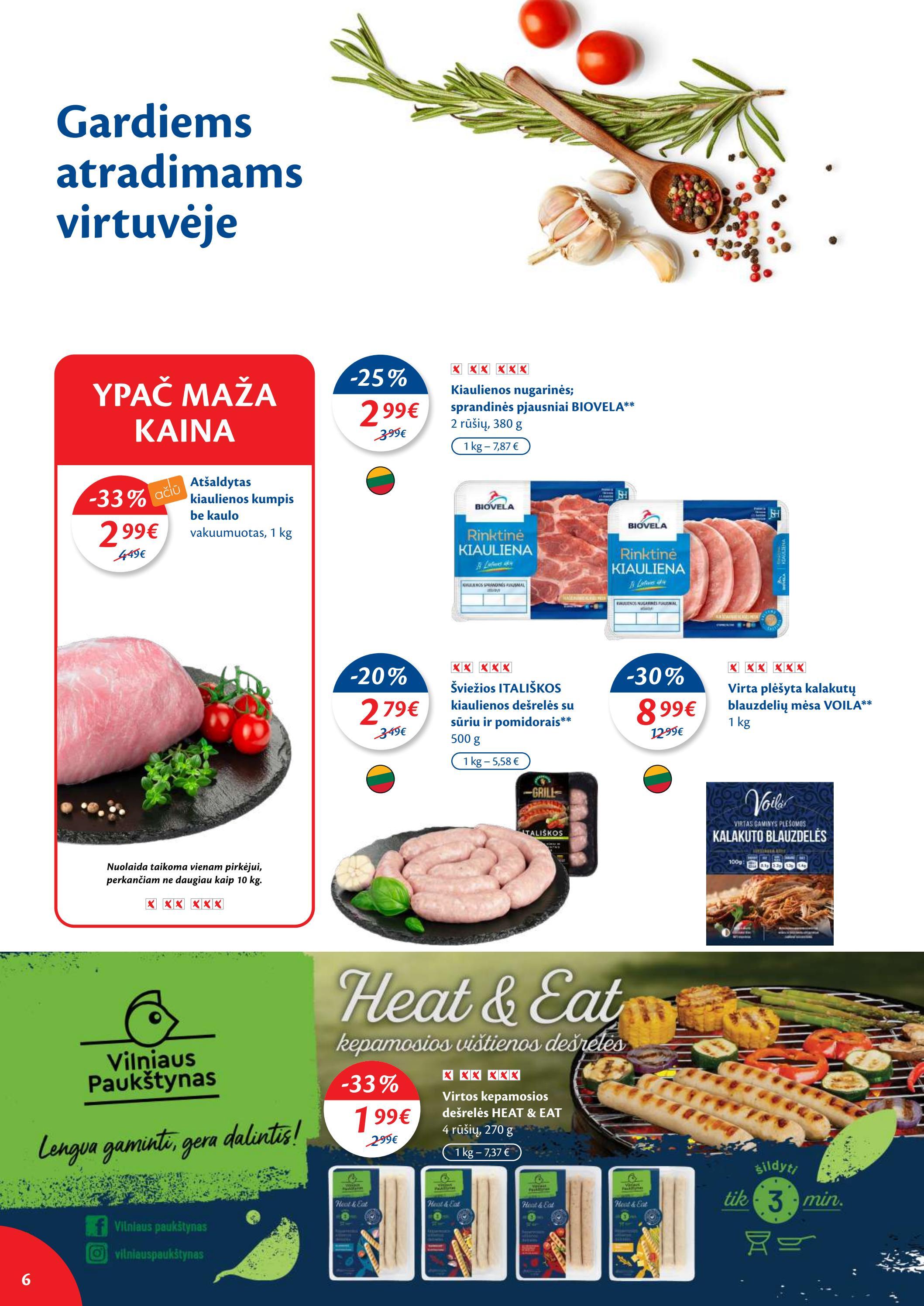 Maxima kaininis leidinys akcijos nuo 
  2022-06-28 iki 
  2022-07-04 | Leidinukas.lt puslapis 6