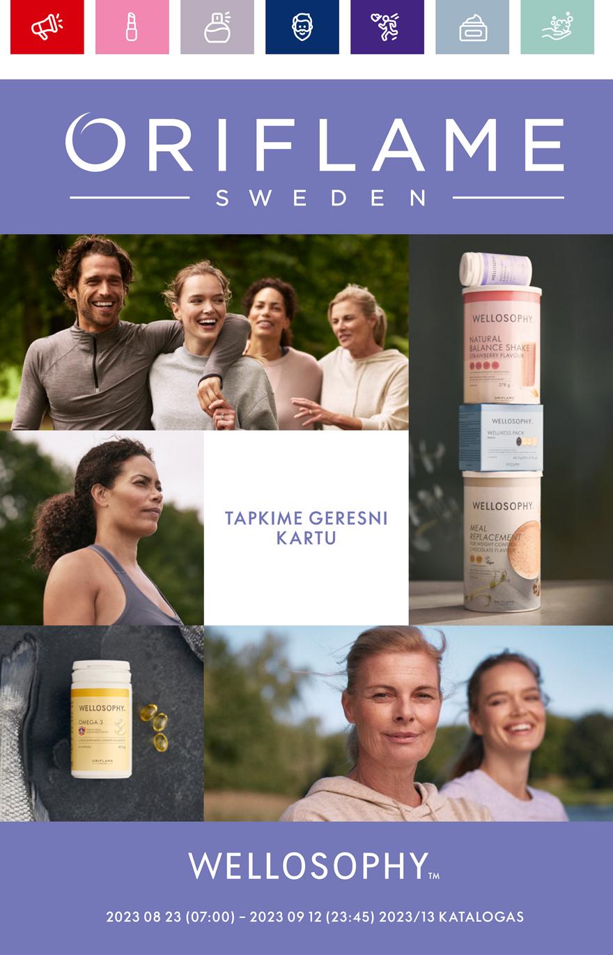 Oriflame katalogas akcijos nuo 
  2023-08-23 iki 
  2023-09-12 | Leidinukas.lt puslapis 1