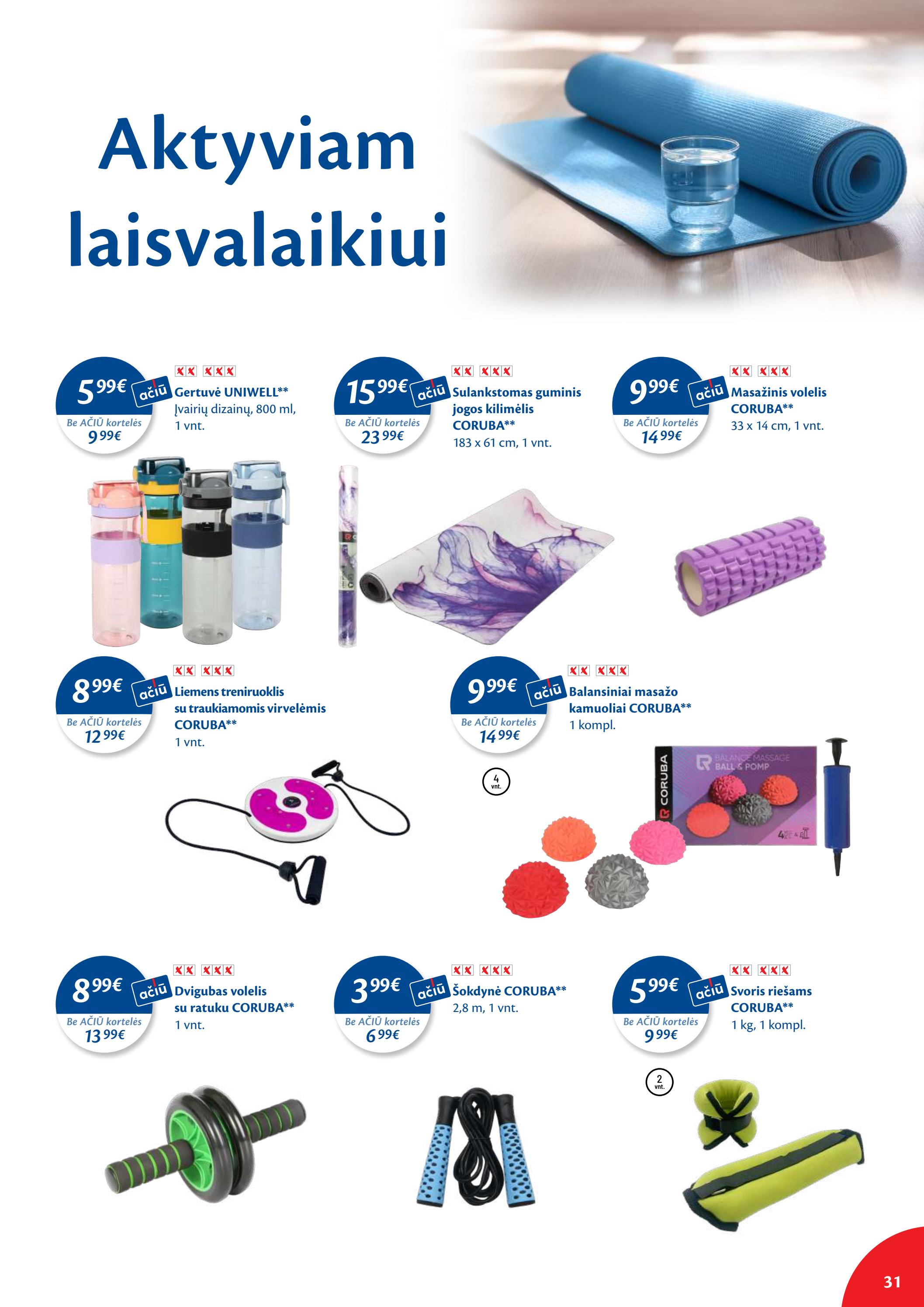 Maxima kaininis leidinys akcijos nuo 
  2022-10-04 iki 
  2022-10-10 | Leidinukas.lt puslapis 31