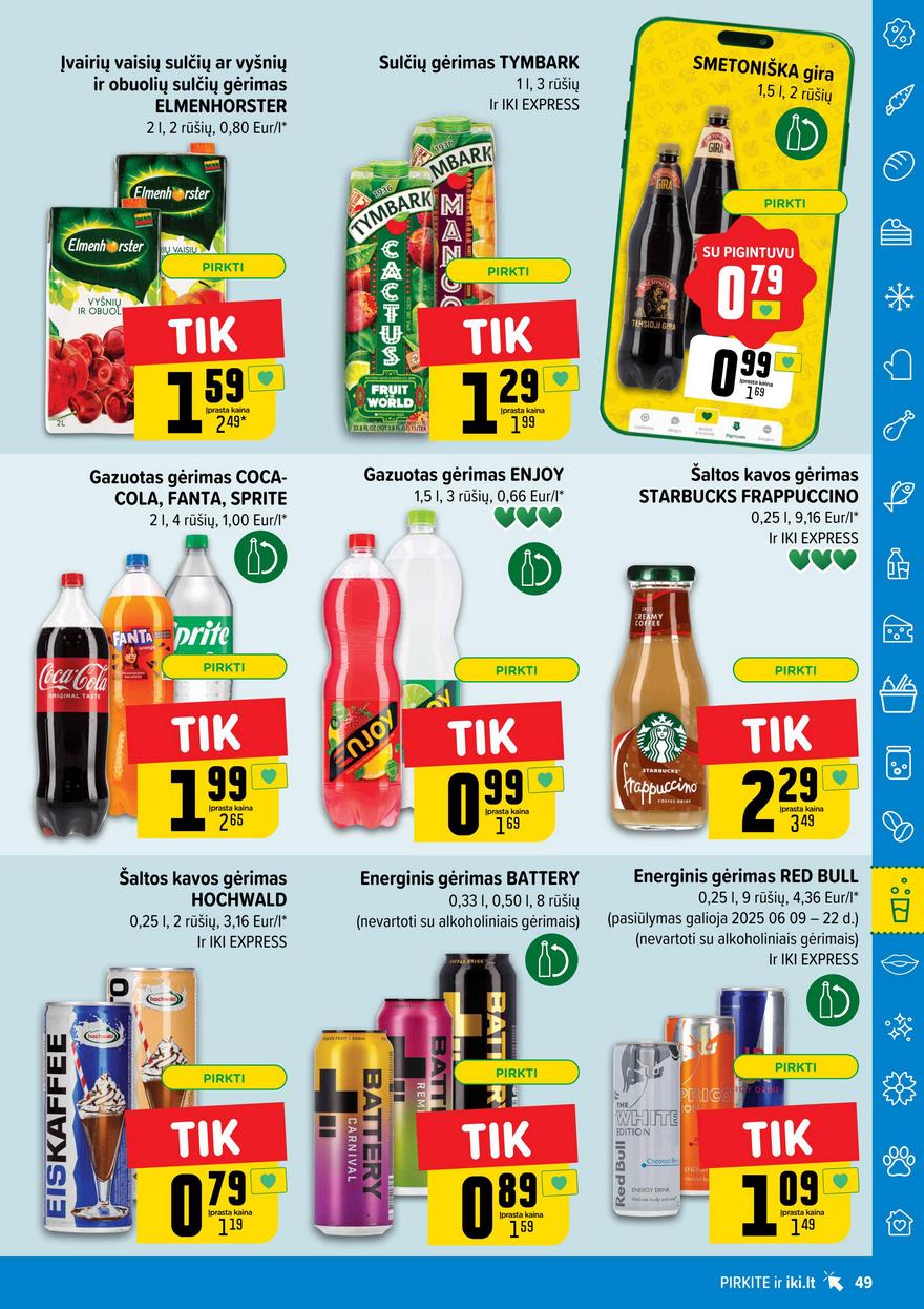 Iki leidinys 24 akcijos nuo 
  2025-06-09 iki 
  2025-06-15 | Leidinukas.lt puslapis 49