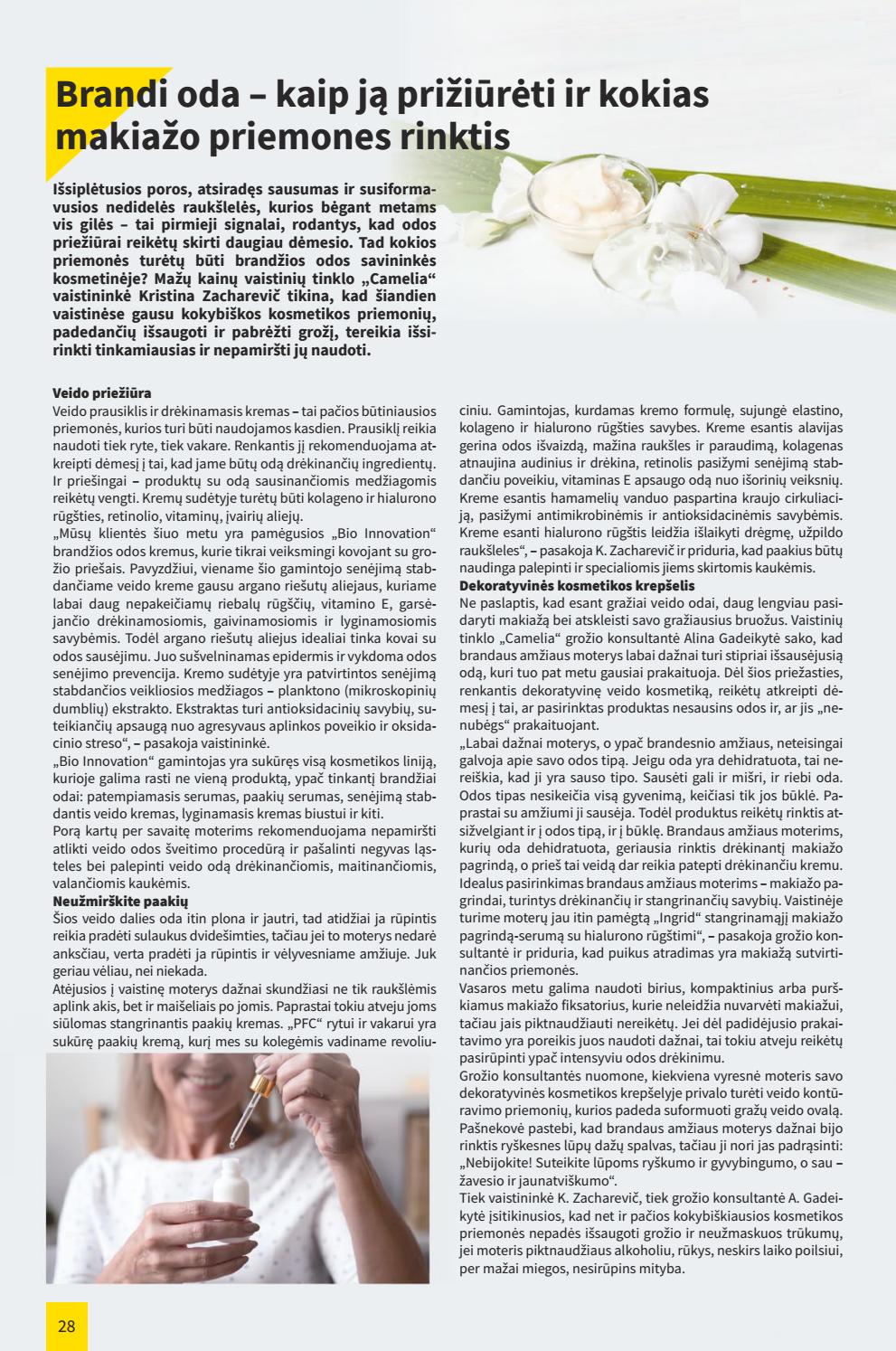 Camelia leidinys akcijos nuo 
  2020-08-01 iki 
  2020-08-31 | Leidinukas.lt puslapis 28