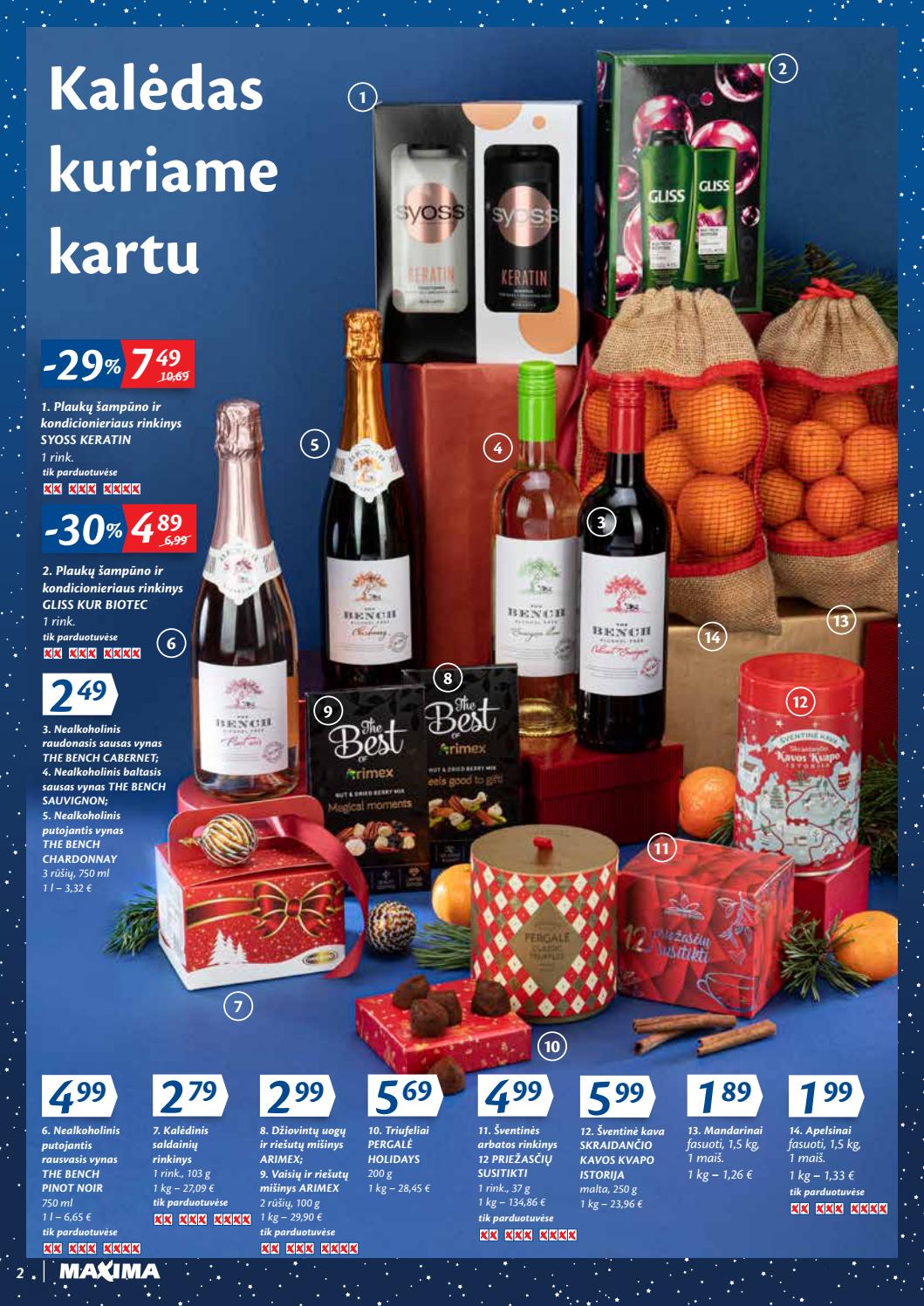 Maxima kaininis leidinys akcijos nuo 
  2020-12-01 iki 
  2020-12-07 | Leidinukas.lt puslapis 2