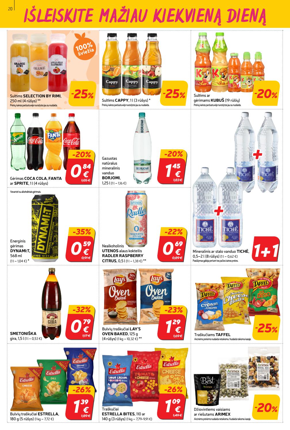 Rimi savaitinis leidinys akcijos nuo 
  2021-02-23 iki 
  2021-03-01 | Leidinukas.lt puslapis 20