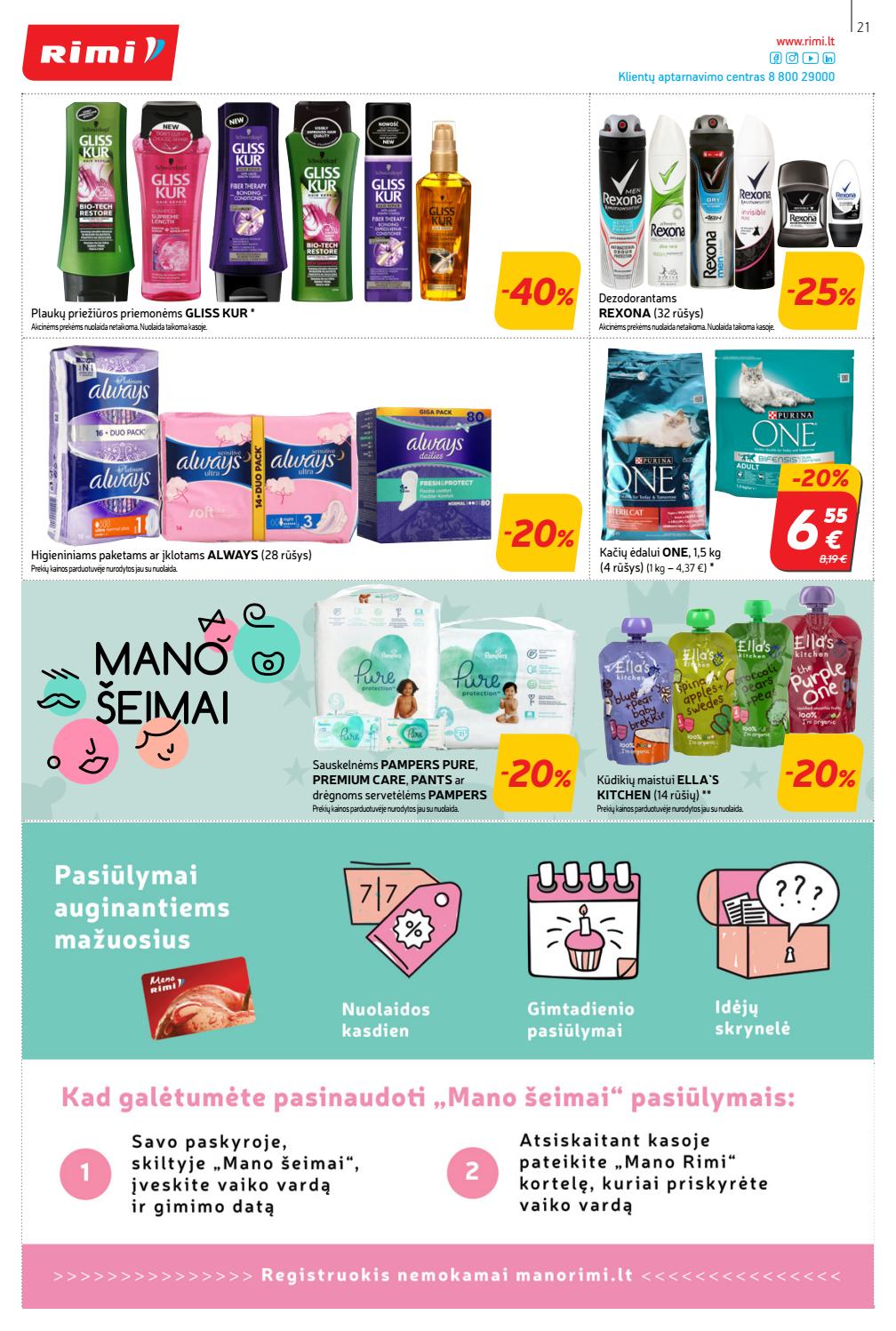 Rimi savaitinis leidinys akcijos nuo 
  2020-05-19 iki 
  2020-05-25 | Leidinukas.lt puslapis 21