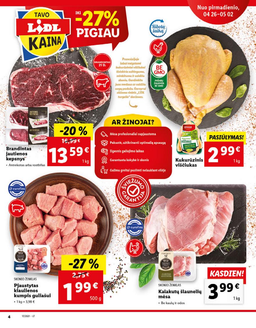 Lidl maisto prekių pasiūlymai akcijos nuo 
  2021-04-26 iki 
  2021-05-02 | Leidinukas.lt puslapis 4