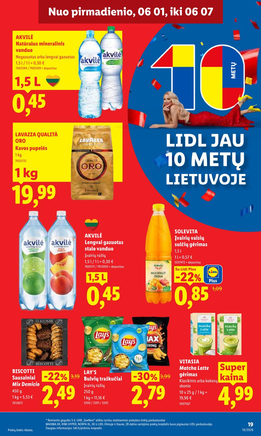 Lidl leidinys akcijos nuo 
  2026-06-01 iki 
  2026-06-07 | Leidinukas.lt puslapis 19