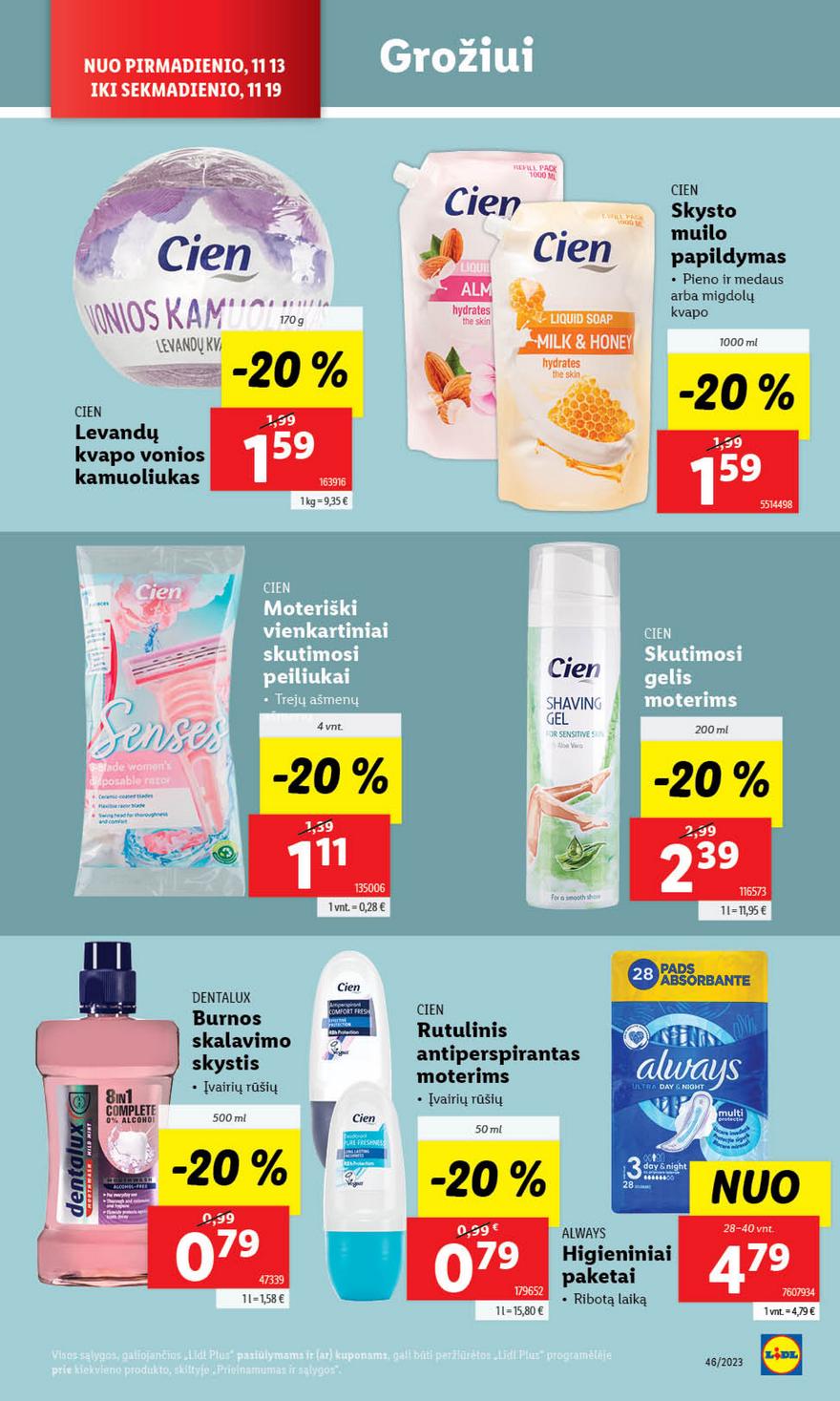 Ldil ne maisto leidinys akcijos nuo 
  2023-11-13 iki 
  2023-11-19 | Leidinukas.lt puslapis 28