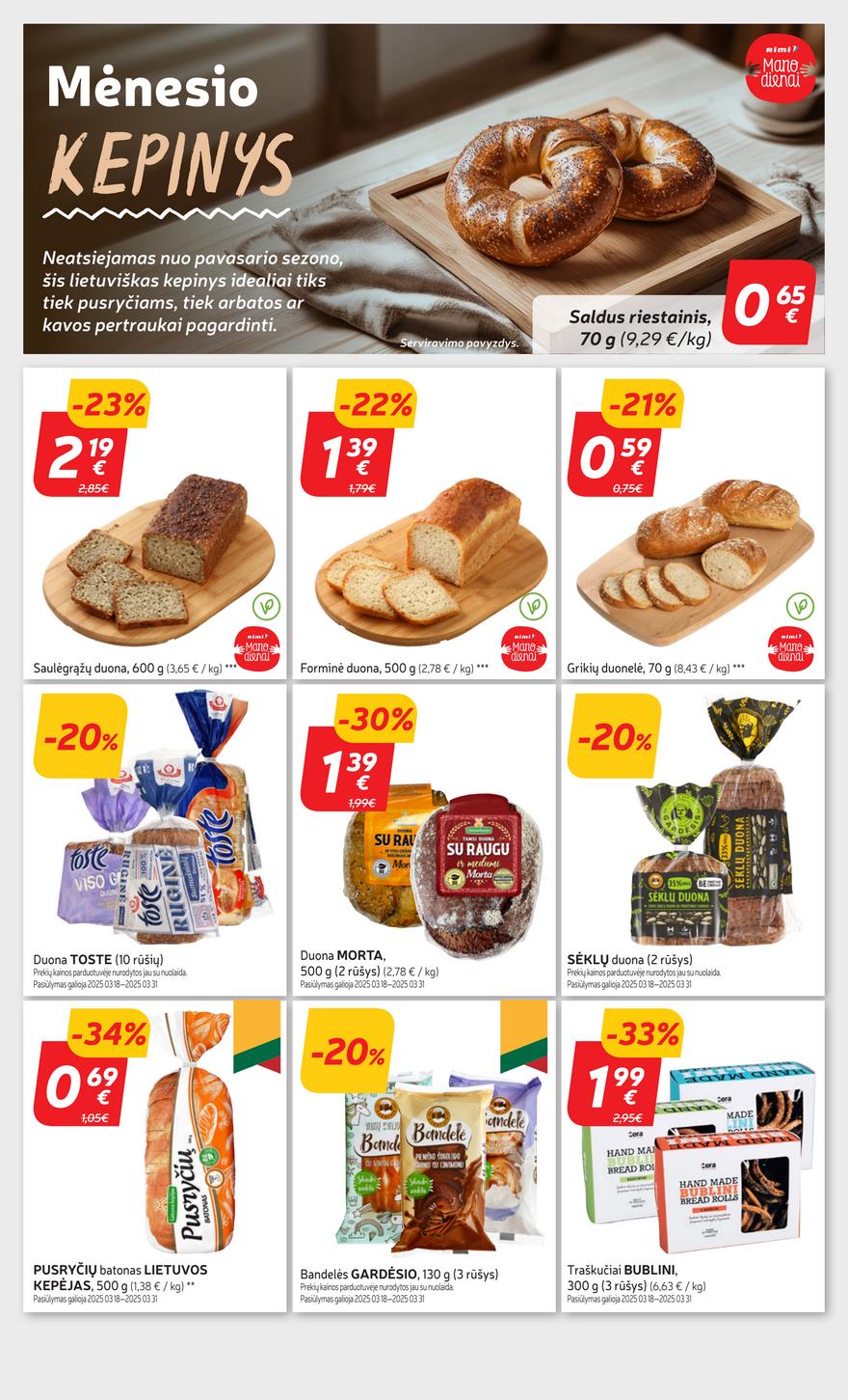 Rimi savaitinis leidinys 13 akcijos nuo 
  2025-03-25 iki 
  2025-03-31 | Leidinukas.lt puslapis 12