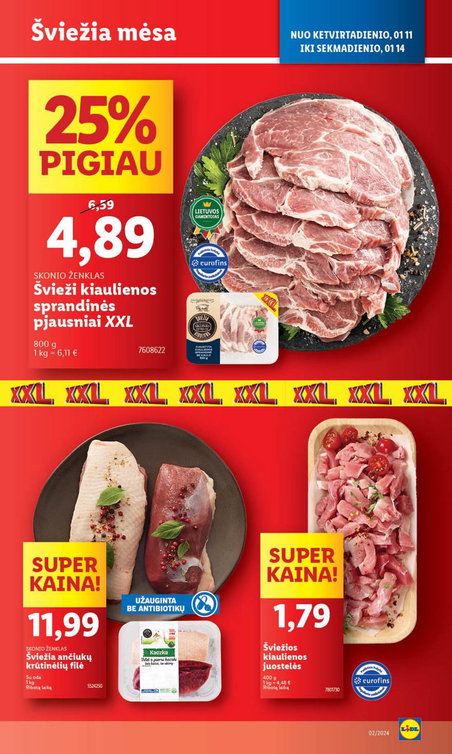 Lidl pasiūlymai akcijos nuo 
  2024-01-08 iki 
  2024-01-14 | Leidinukas.lt puslapis 41