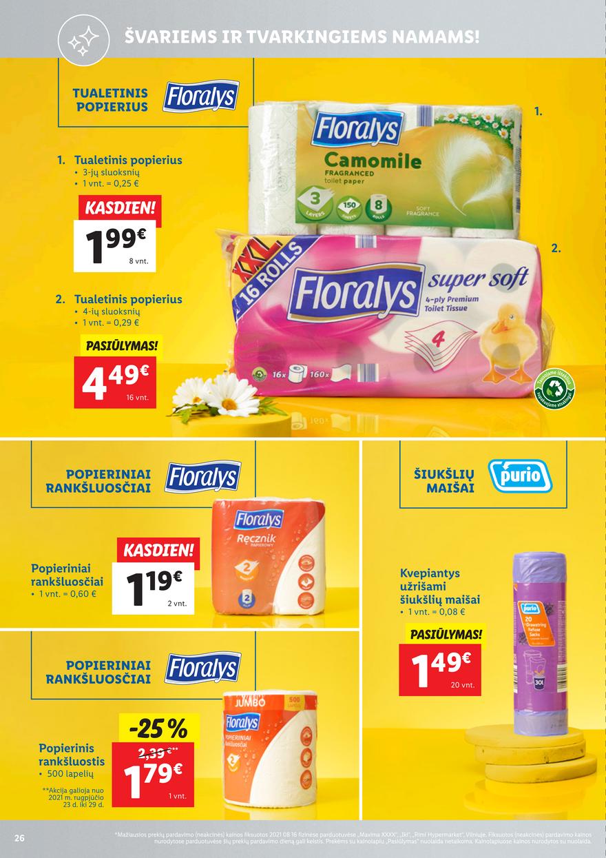 Ldil ne maisto leidinys akcijos nuo 
  2021-08-23 iki 
  2021-08-29 | Leidinukas.lt puslapis 26